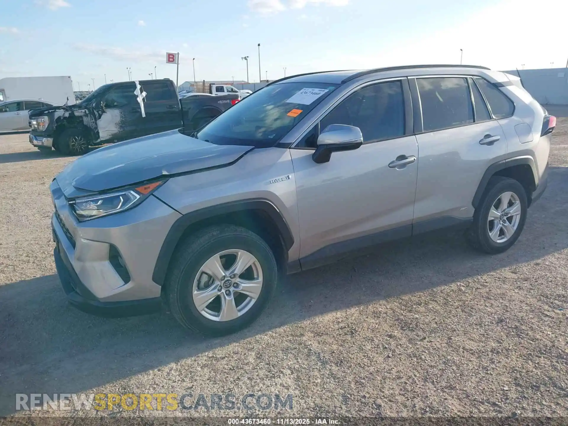 2 Photograph of a damaged car 2T3R6RFVXMW005026 TOYOTA RAV4 HYBRID 2021
