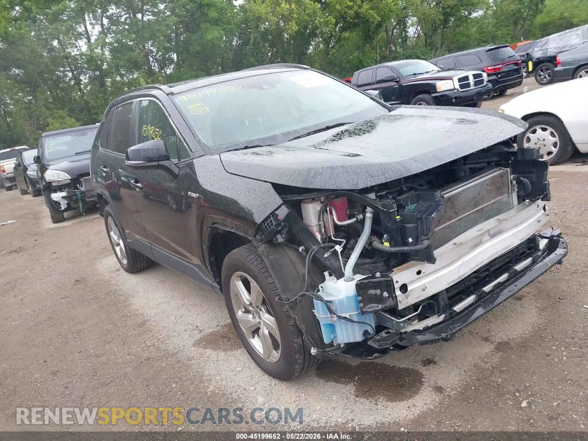 1 fotografías del automóvil dañado 4T3B6RFV9MU030792 TOYOTA RAV4 HYBRID 2021