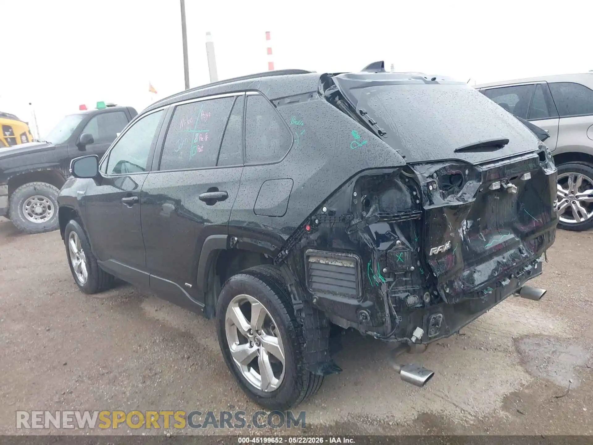 3 fotografías del automóvil dañado 4T3B6RFV9MU030792 TOYOTA RAV4 HYBRID 2021
