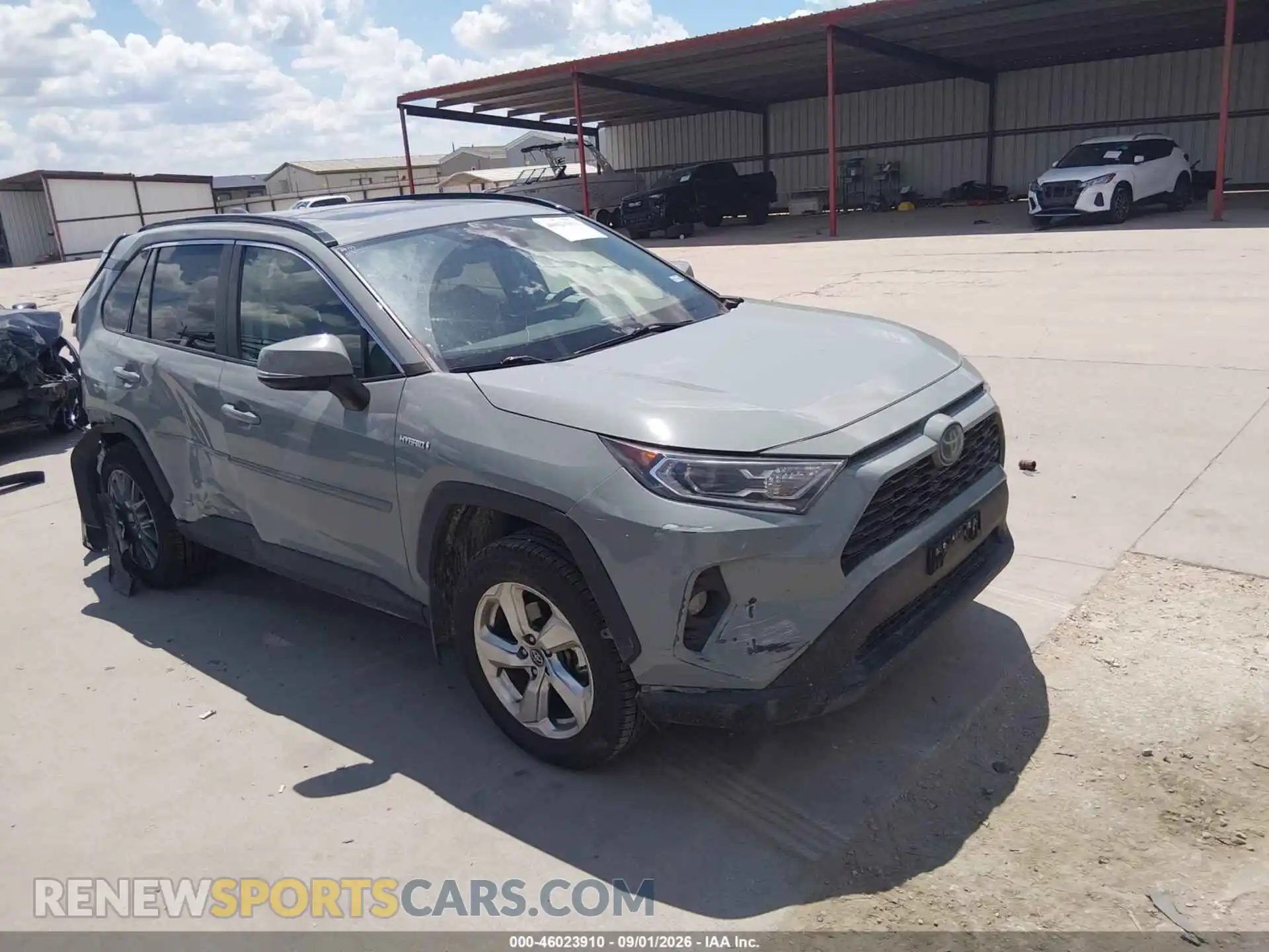 1 Фотография поврежденного автомобиля 4T3B6RFVXMU013063 TOYOTA RAV4 HYBRID 2021