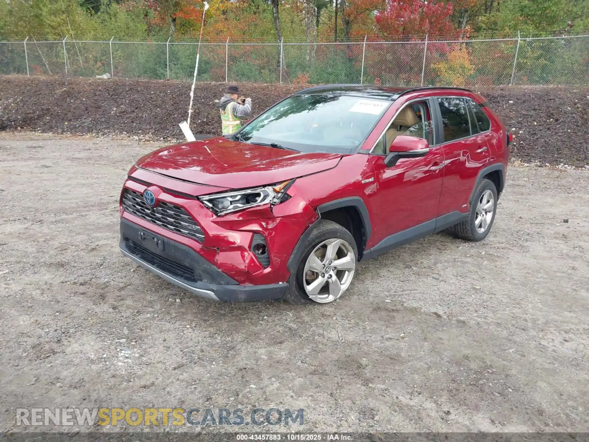2 Photograph of a damaged car 4T3D6RFVXMU024265 TOYOTA RAV4 HYBRID 2021