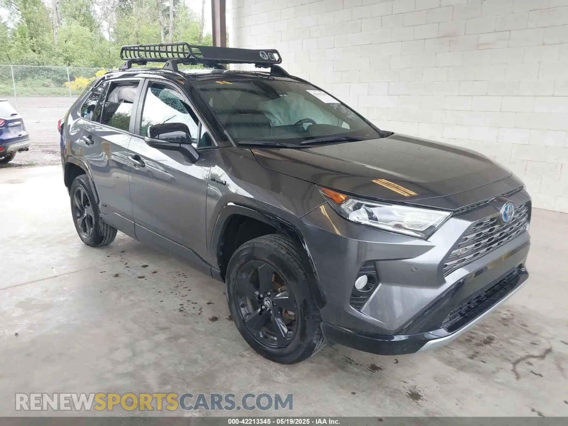 1 Photograph of a damaged car 4T3E6RFV2MU007724 TOYOTA RAV4 HYBRID 2021