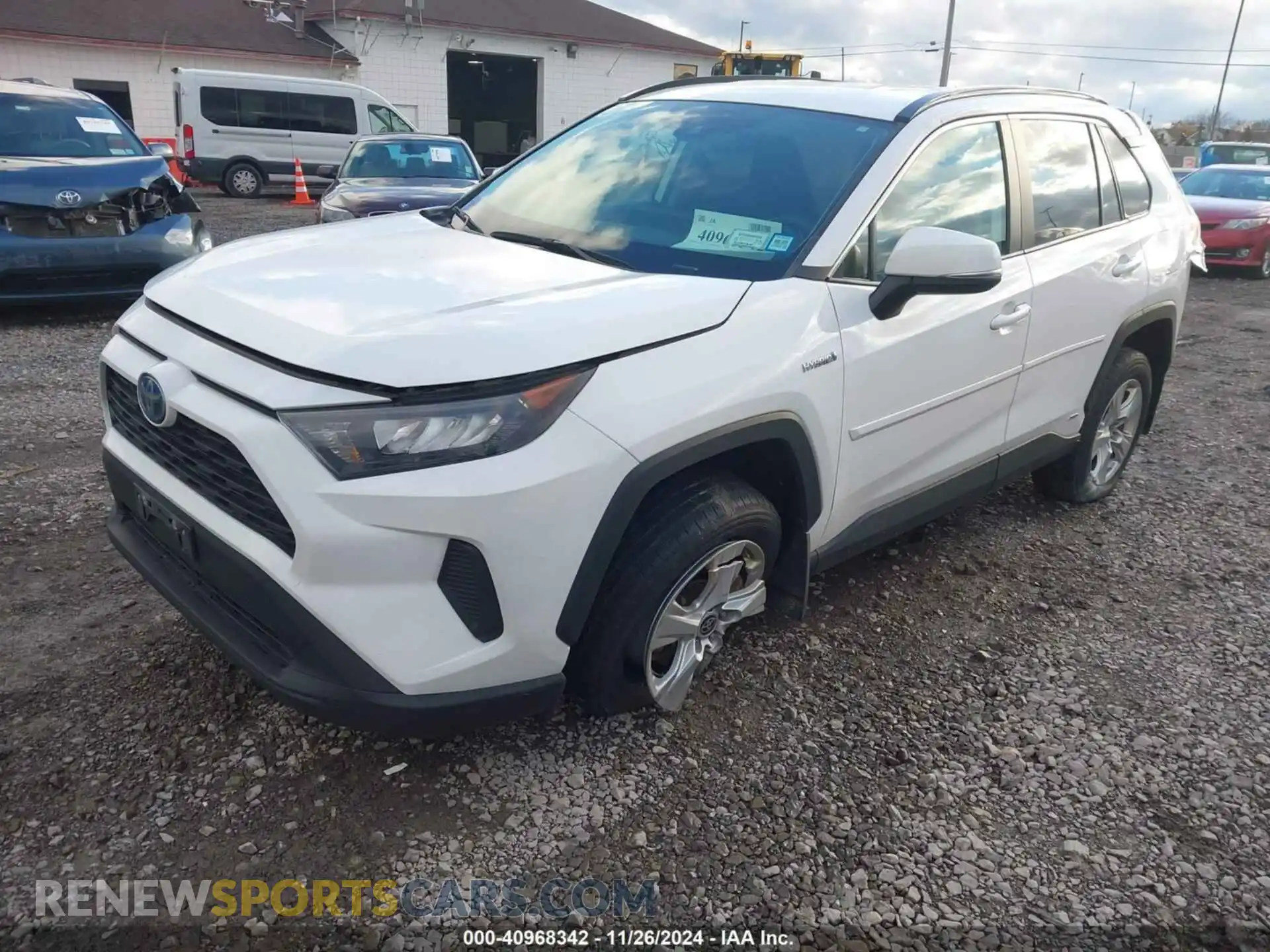 2 Photograph of a damaged car 4T3MWRFVXMU027229 TOYOTA RAV4 HYBRID 2021