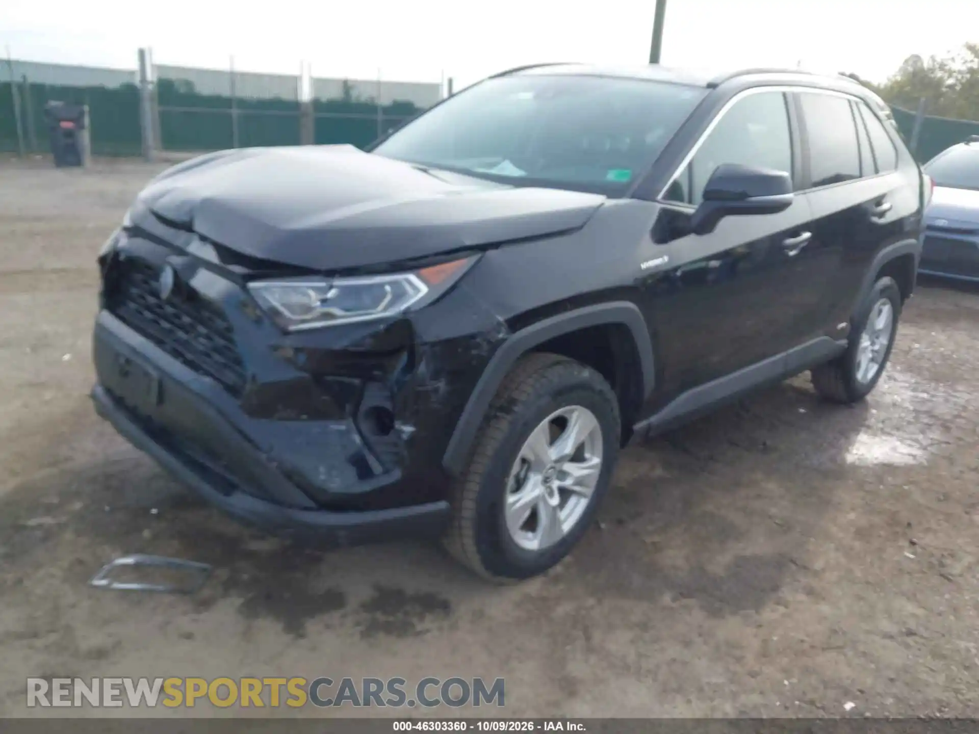 2 Photograph of a damaged car 4T3R6RFV4MU008357 TOYOTA RAV4 HYBRID 2021