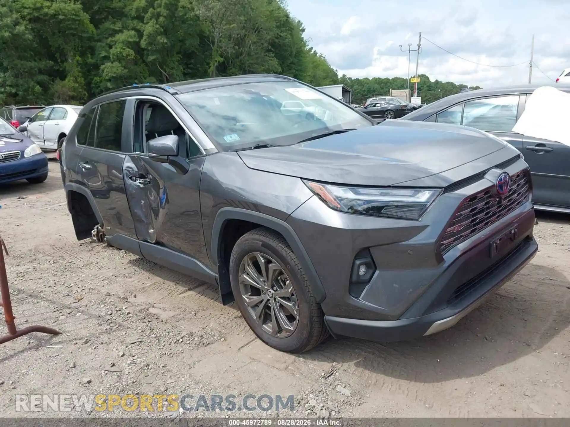 1 Фотография поврежденного автомобиля 4T3D6RFV6PU133651 TOYOTA RAV4 HYBRID 2023