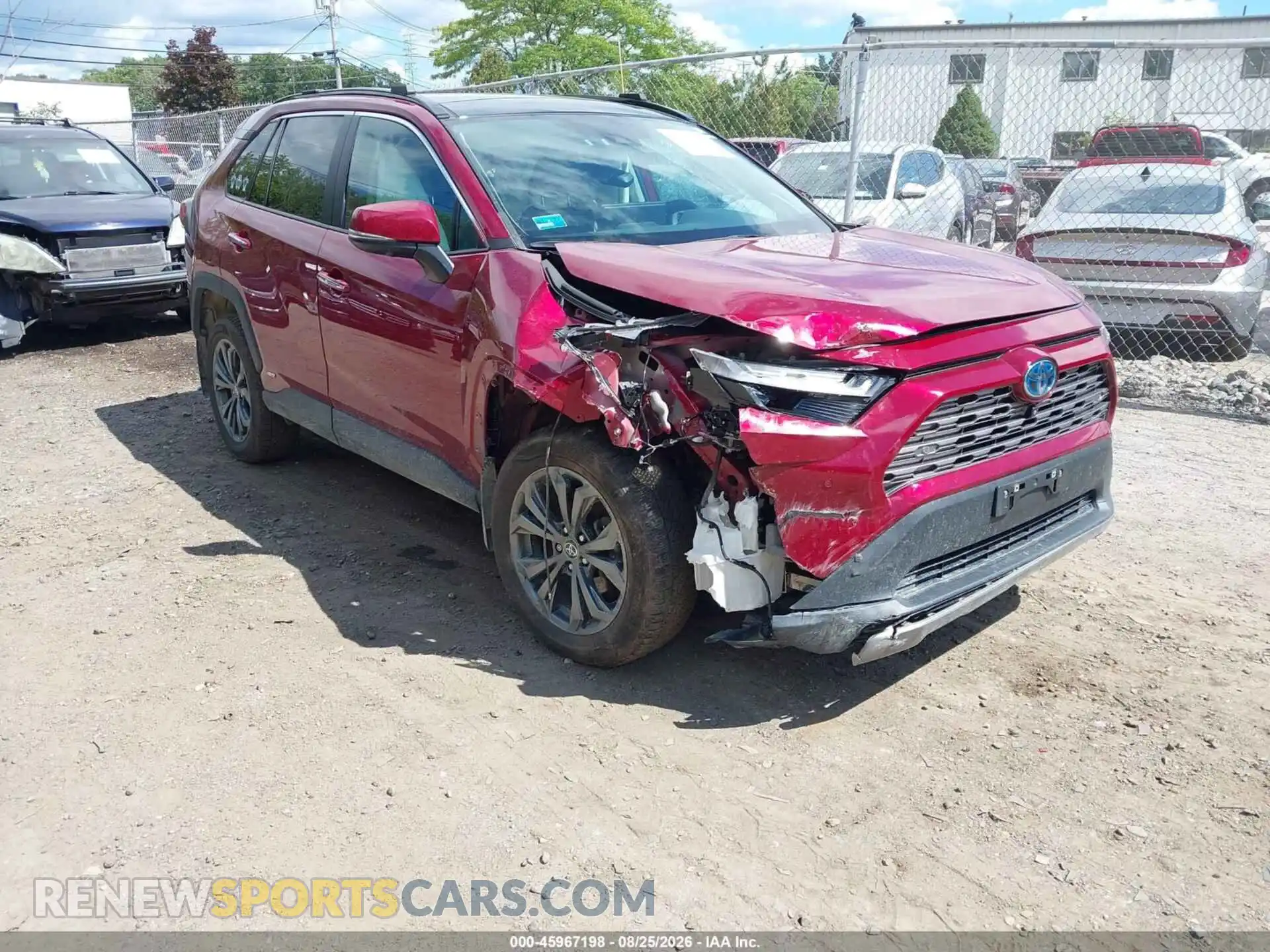 1 Фотография поврежденного автомобиля 4T3D6RFV9PU122000 TOYOTA RAV4 HYBRID 2023