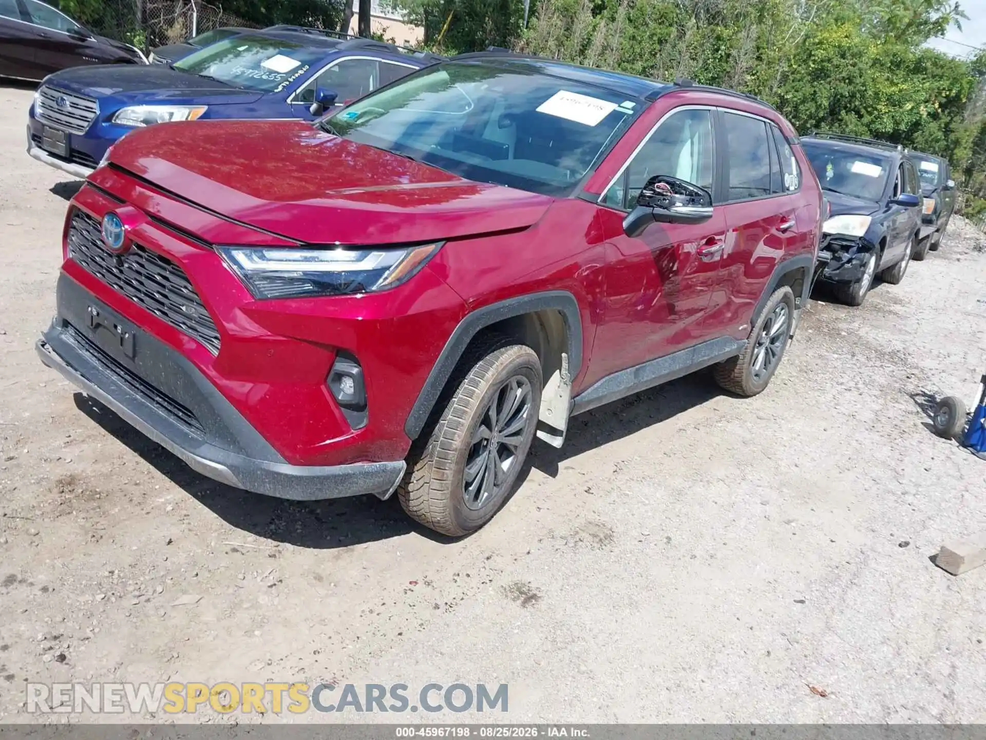 2 Фотография поврежденного автомобиля 4T3D6RFV9PU122000 TOYOTA RAV4 HYBRID 2023