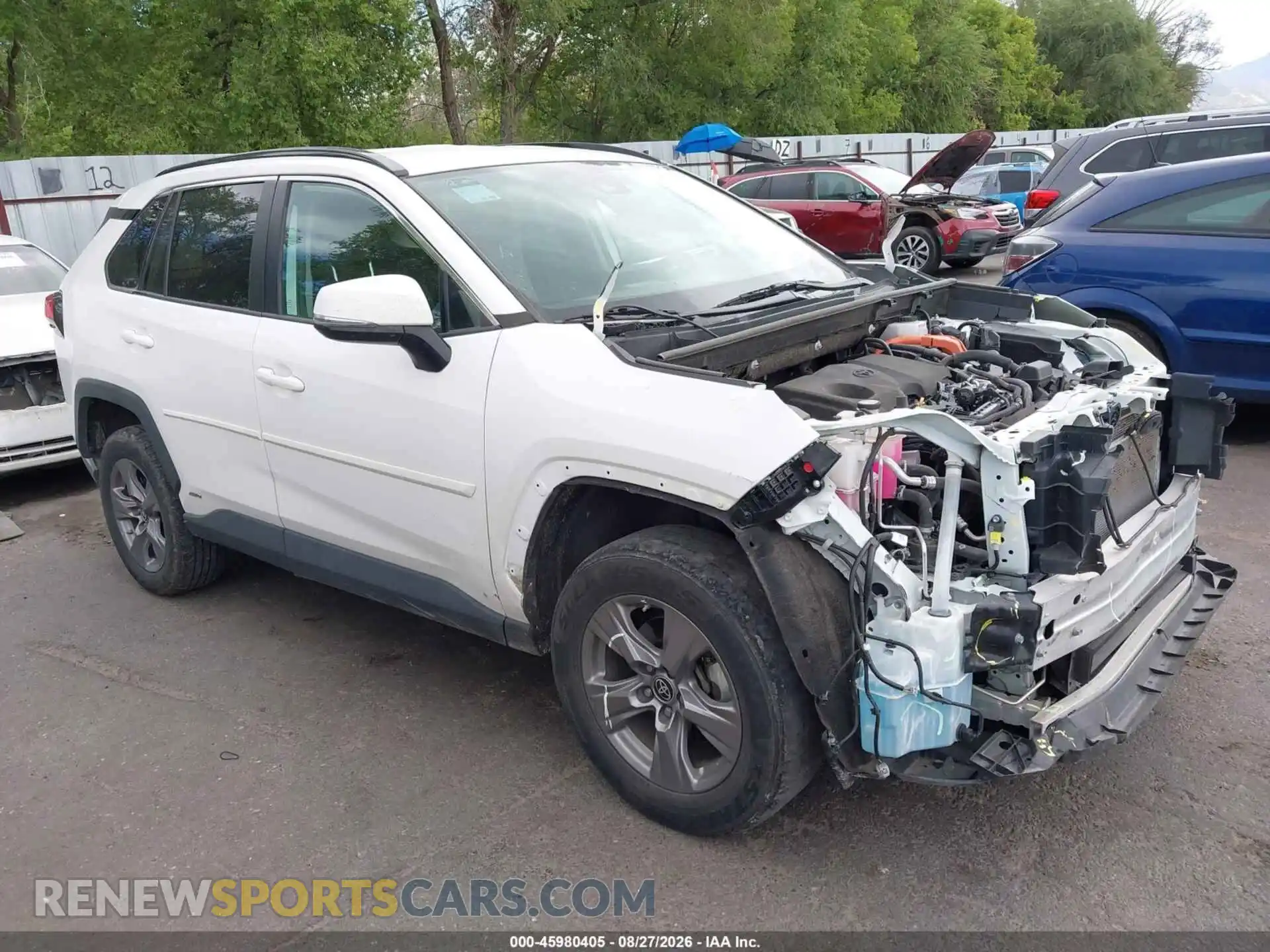 1 Фотография поврежденного автомобиля 4T3MWRFV0PU087122 TOYOTA RAV4 HYBRID 2023