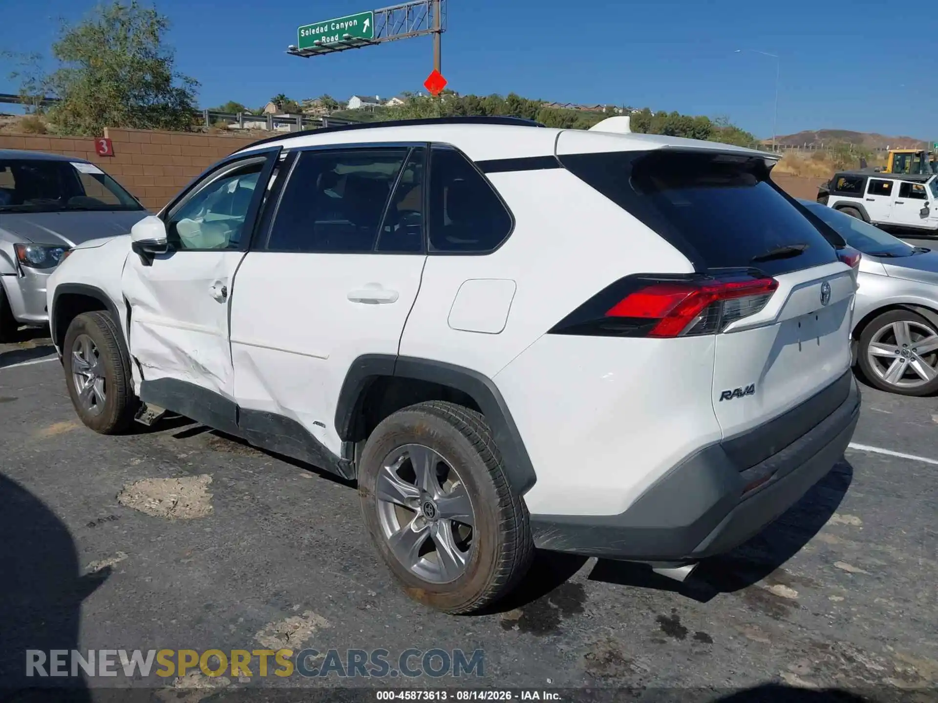 3 Фотография поврежденного автомобиля 4T3MWRFVXPU085457 TOYOTA RAV4 HYBRID 2023
