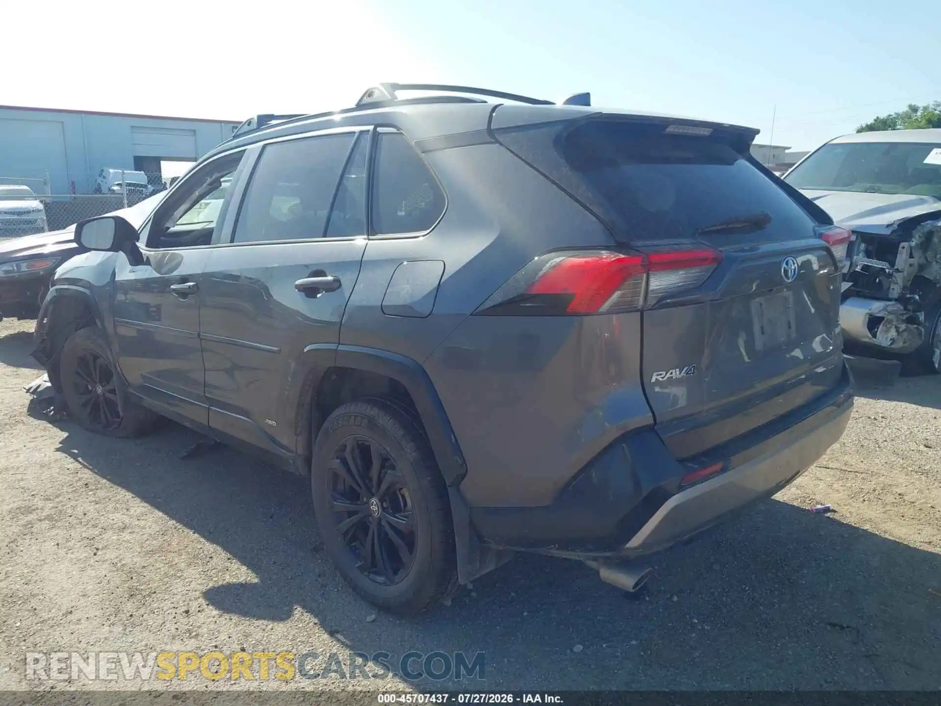 3 Фотография поврежденного автомобиля 4T3T6RFV4PU122112 TOYOTA RAV4 HYBRID 2023