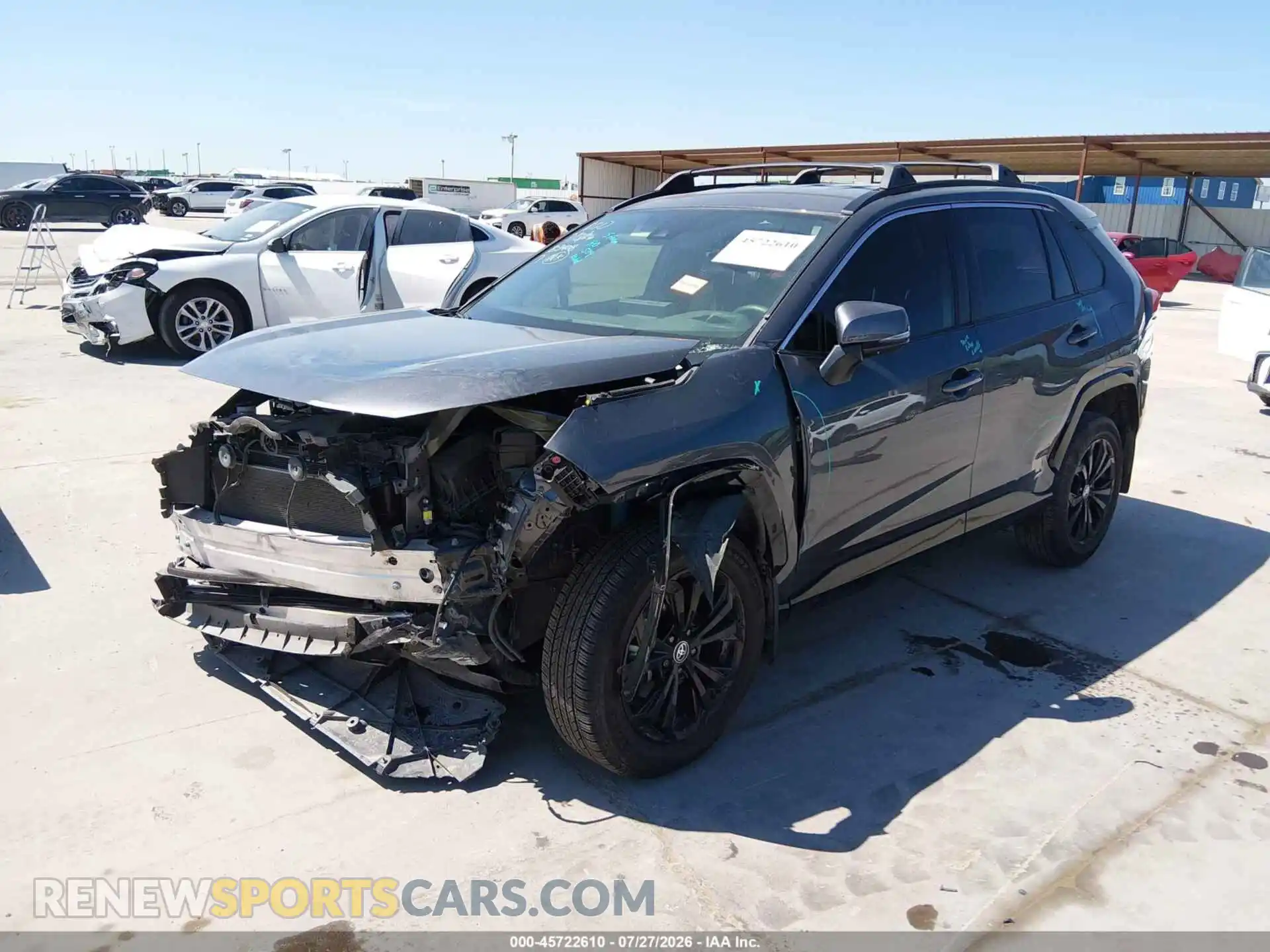 2 Фотография поврежденного автомобиля JTM16RFV9PD083408 TOYOTA RAV4 HYBRID 2023