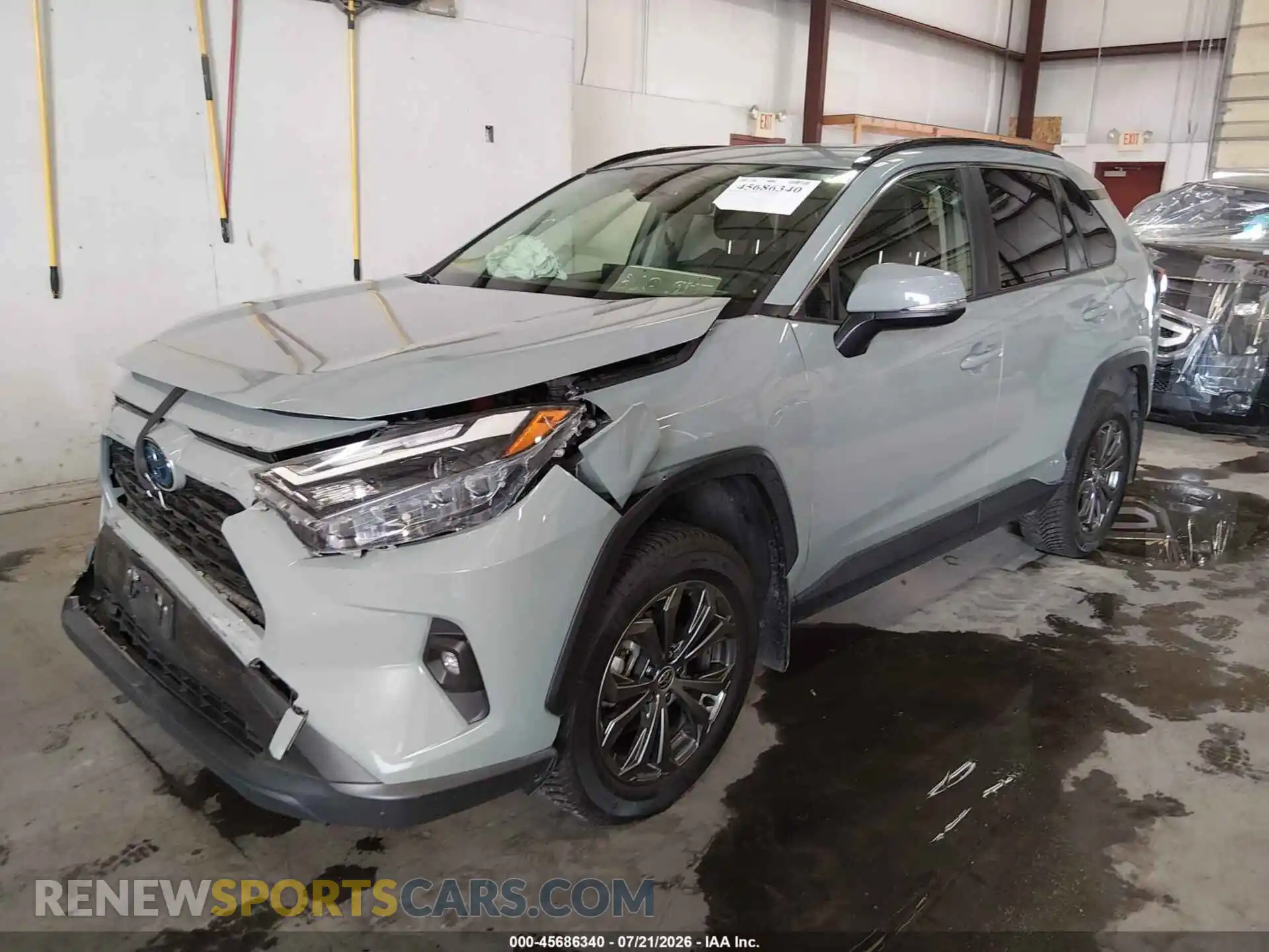 2 Photograph of a damaged car JTMB6RFV2PD113661 TOYOTA RAV4 HYBRID 2023