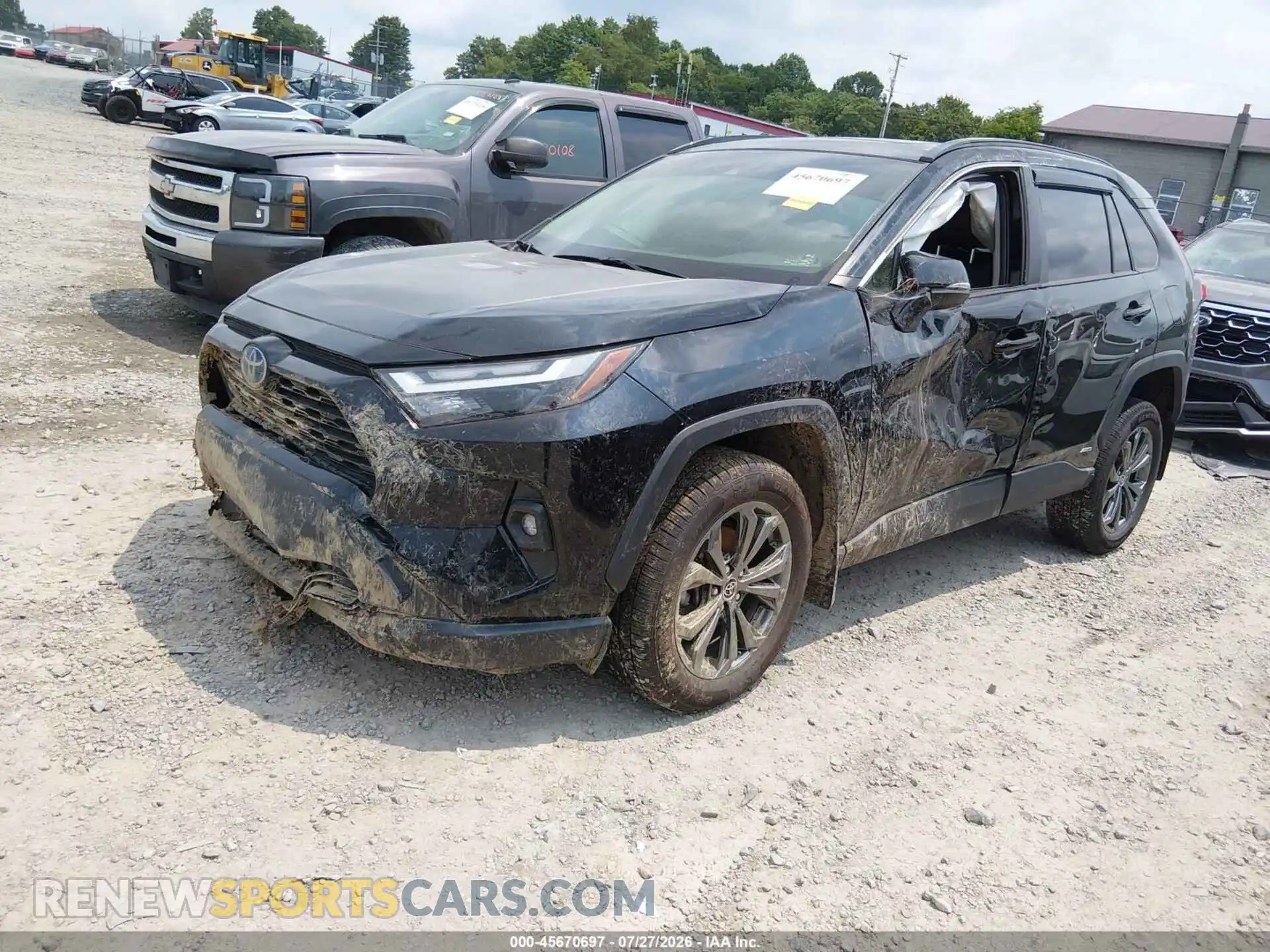 2 Фотография поврежденного автомобиля JTMB6RFV6PD085069 TOYOTA RAV4 HYBRID 2023