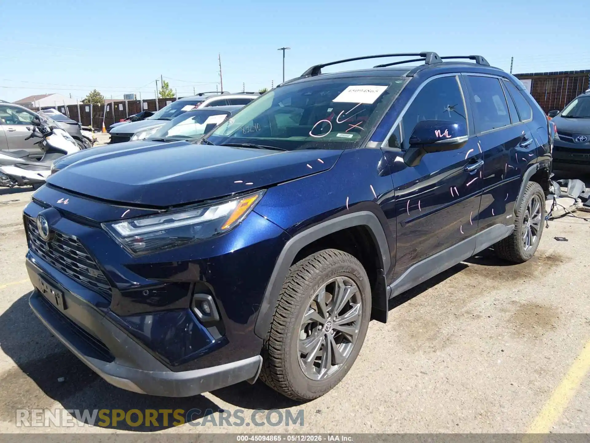 2 Photograph of a damaged car JTMD6RFV5PD087596 TOYOTA RAV4 HYBRID 2023