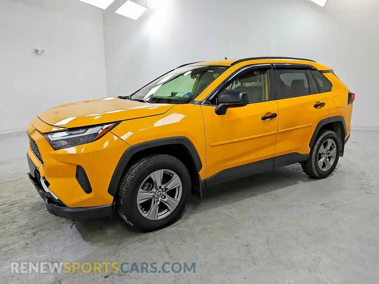 1 Photograph of a damaged car JTMLWRFV2PD187036 TOYOTA RAV4 HYBRID 2023