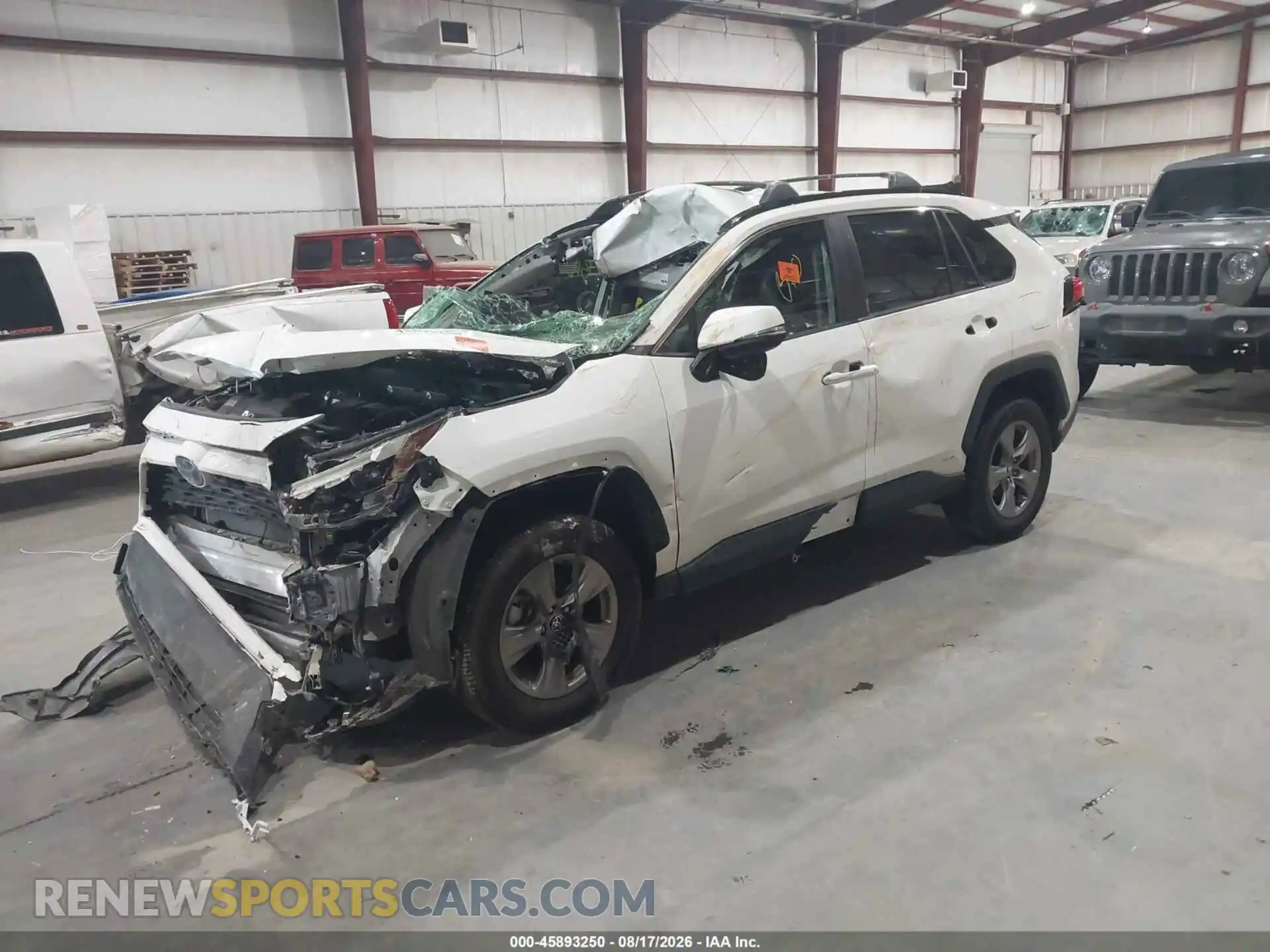 2 Фотография поврежденного автомобиля JTMRWRFV8PD203931 TOYOTA RAV4 HYBRID 2023
