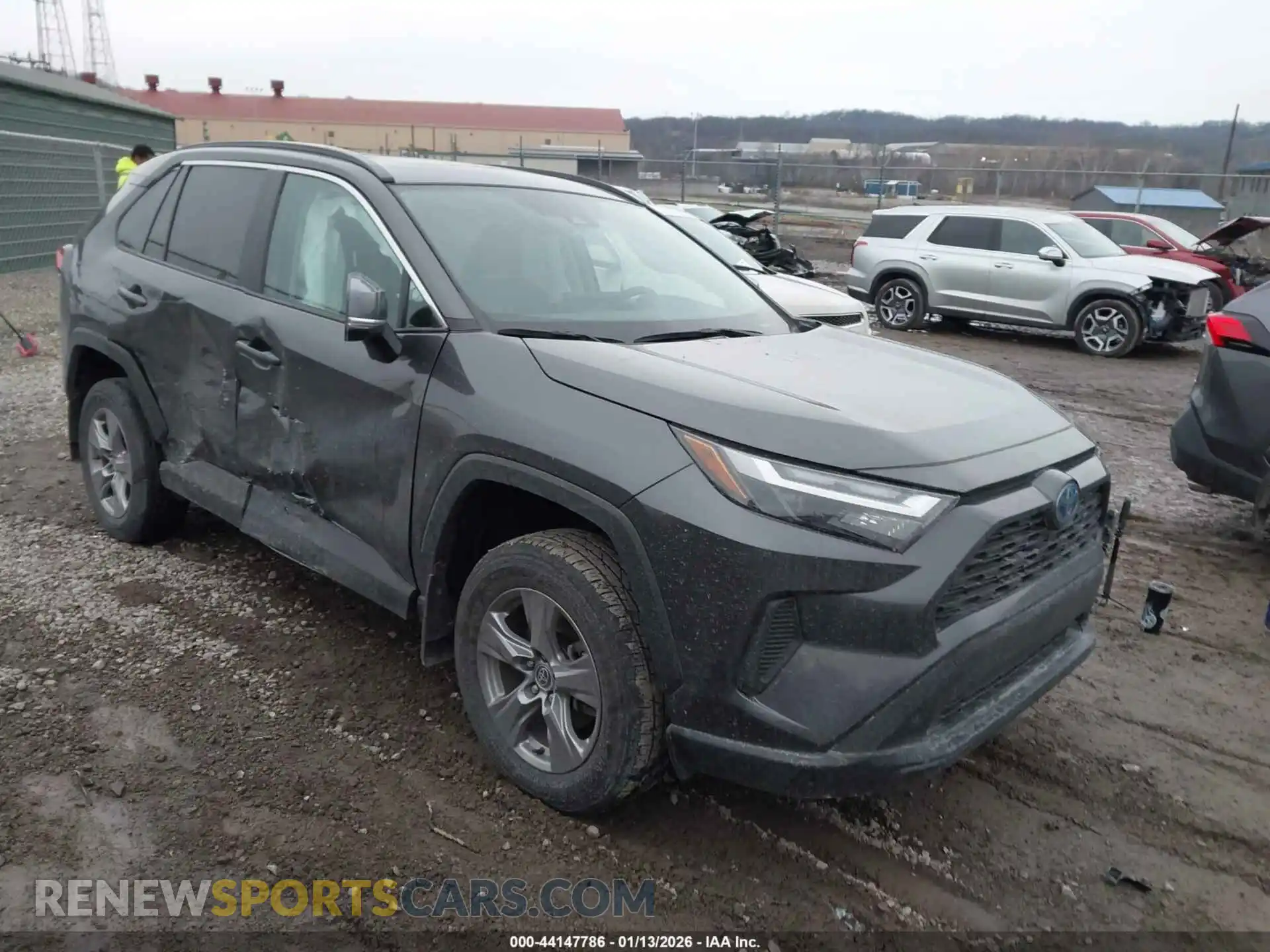 1 fotografías del automóvil dañado 2T3RWRFV1RW225193 TOYOTA RAV4 HYBRID 2024
