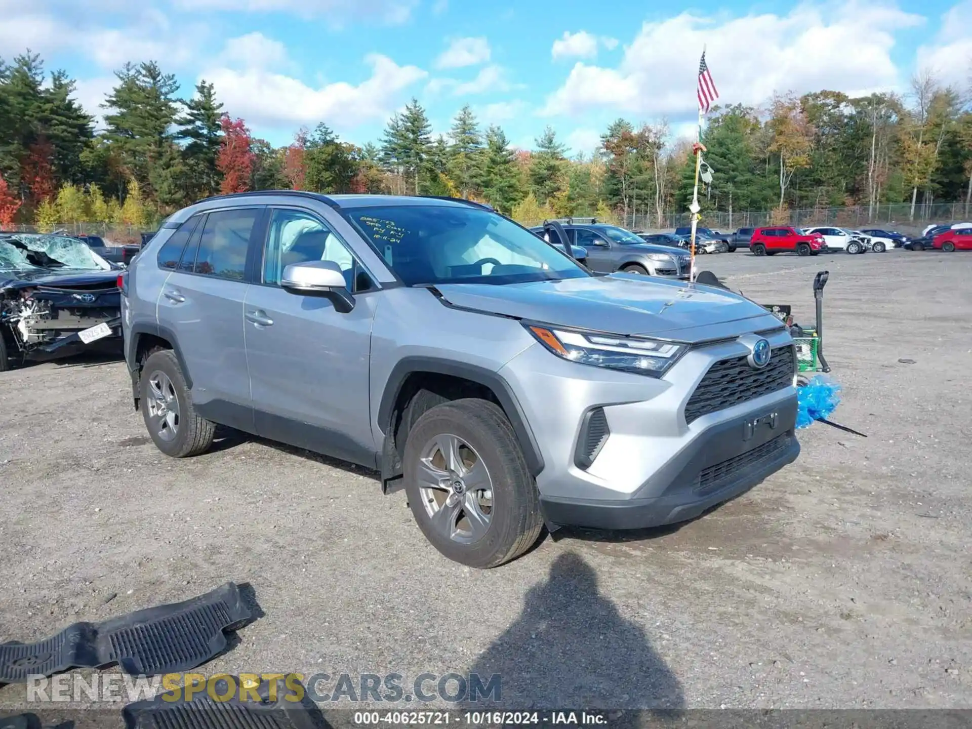 1 fotografías del automóvil dañado 4T3RWRFV1RU112652 TOYOTA RAV4 HYBRID 2024