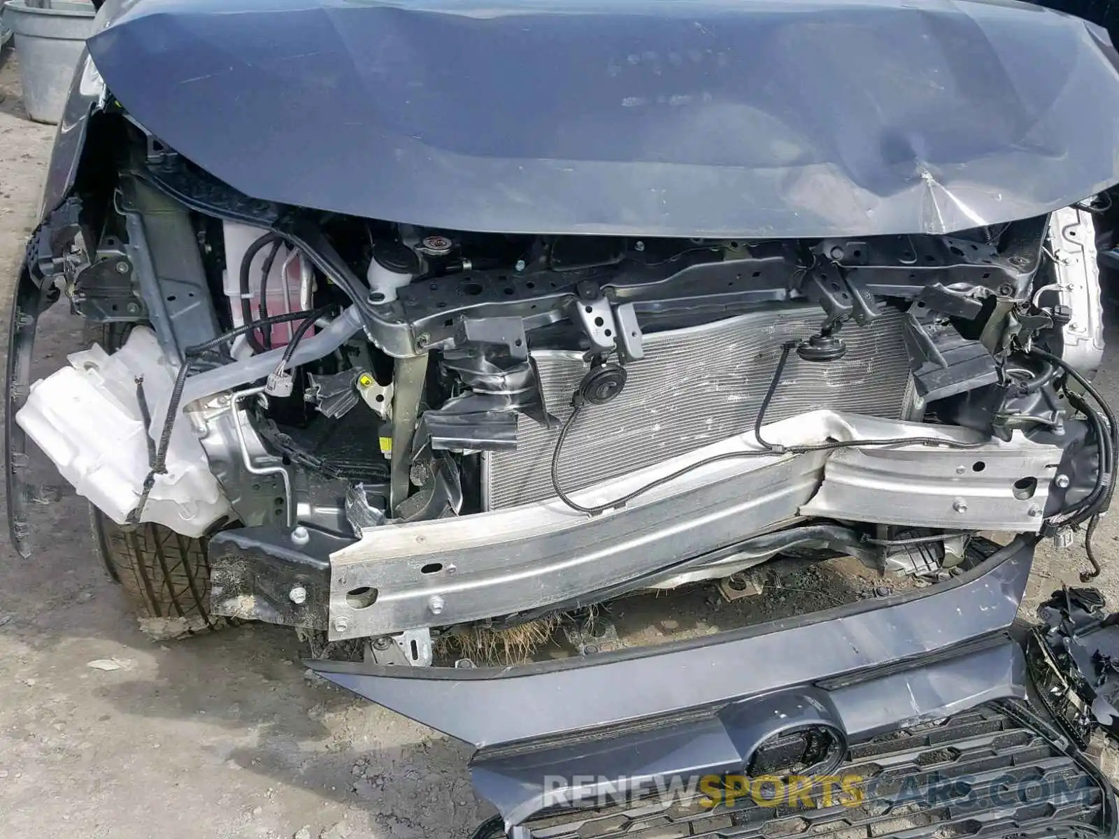 9 Photograph of a damaged car 2T3B1RFV6KW063972 TOYOTA RAV4 LE 2019