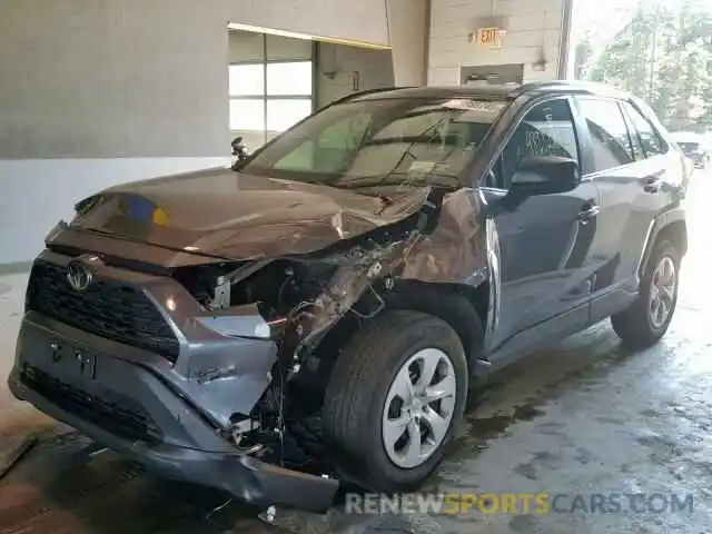 2 Photograph of a damaged car 2T3F1RFV4KW032544 TOYOTA RAV4 LE 2019