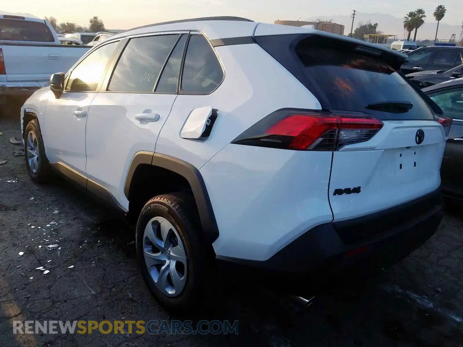 3 Photograph of a damaged car 2T3H1RFV2KC019057 TOYOTA RAV4 LE 2019