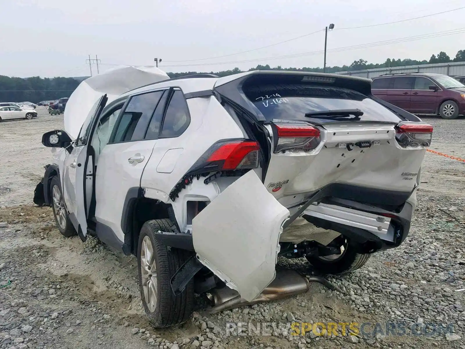 3 Photograph of a damaged car 2T3N1RFV7KW001641 TOYOTA RAV4 LIMIT 2019
