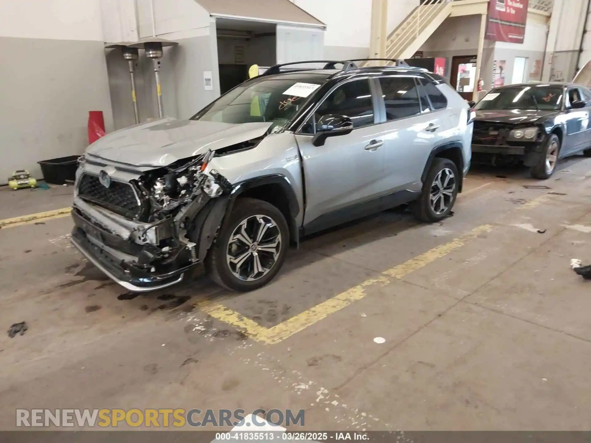 2 Photograph of a damaged car JTMEB3FV1MD033477 TOYOTA RAV4 PRIME 2021