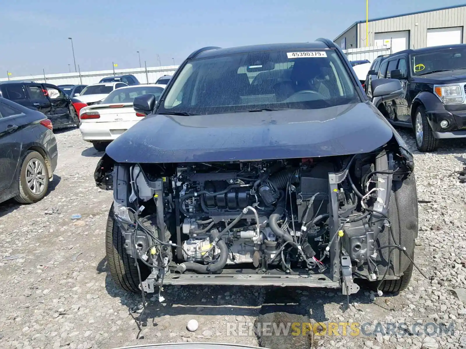 9 Photograph of a damaged car JTMW1RFV1KJ001797 TOYOTA RAV4 XLE 2019