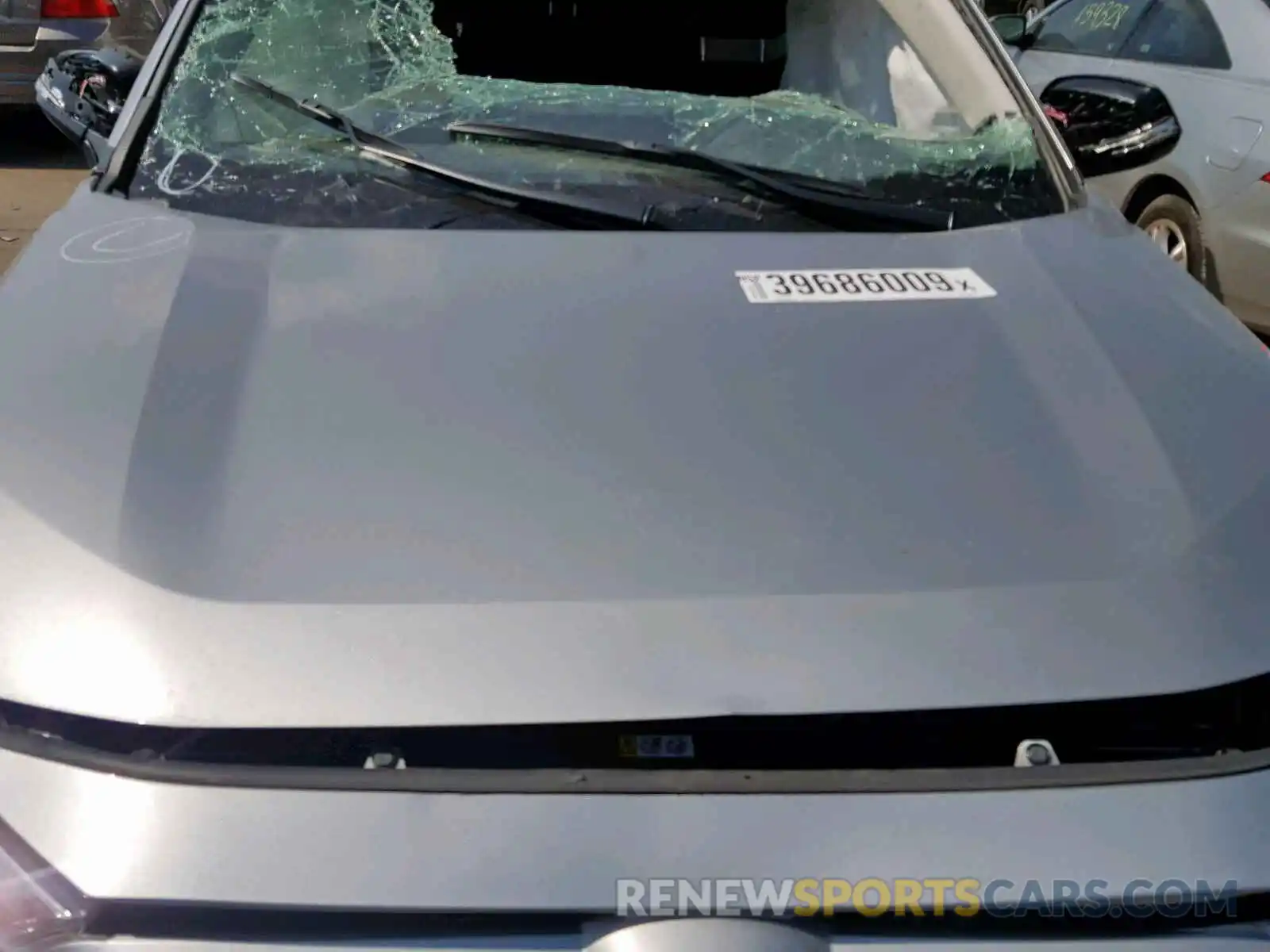 7 Photograph of a damaged car JTMW1RFV7KJ004963 TOYOTA RAV4 XLE 2019