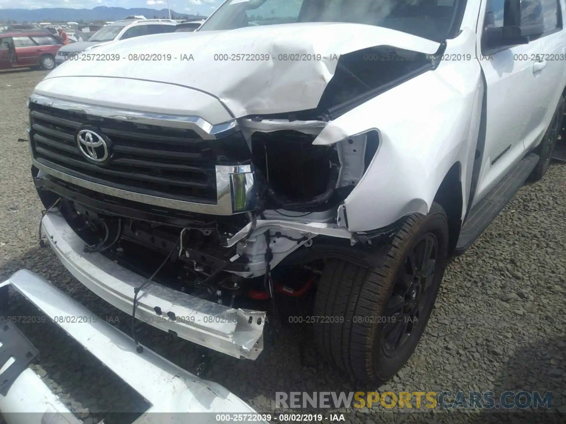 6 Photograph of a damaged car 5TDBY5G12KS168056 TOYOTA SEQUOIA 2019
