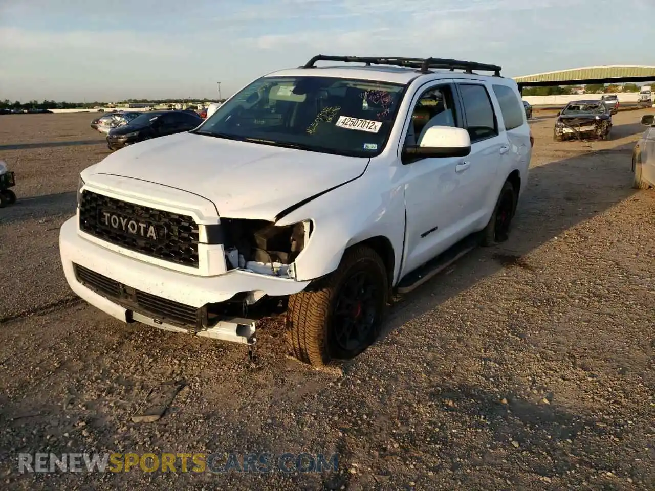 2 Photograph of a damaged car 5TDBY5G12LS180290 TOYOTA SEQUOIA 2020