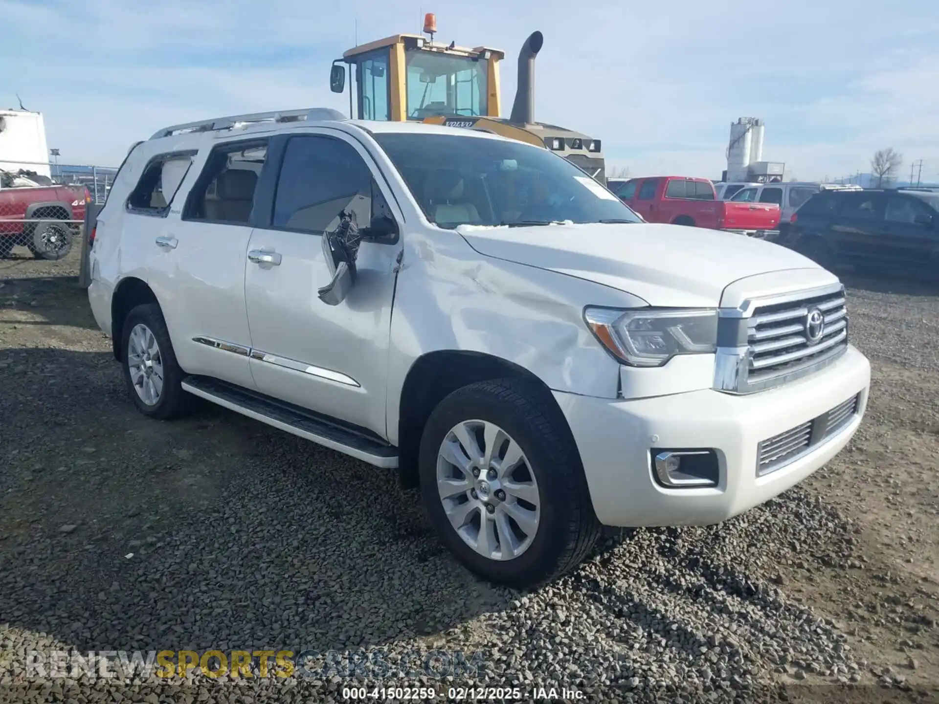 1 fotografías del automóvil dañado 5TDDY5G10LS175226 TOYOTA SEQUOIA 2020