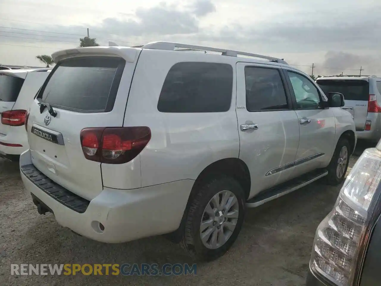 3 fotografías del automóvil dañado 5TDDY5G12LS174921 TOYOTA SEQUOIA 2020