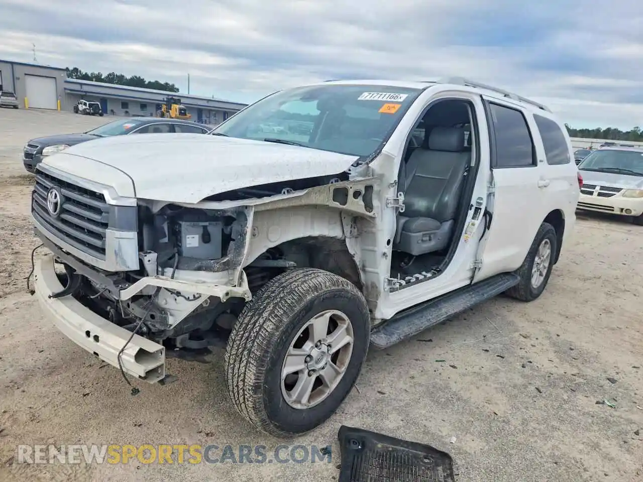 1 Photograph of a damaged car 5TDAY5A16MS075371 TOYOTA SEQUOIA 2021