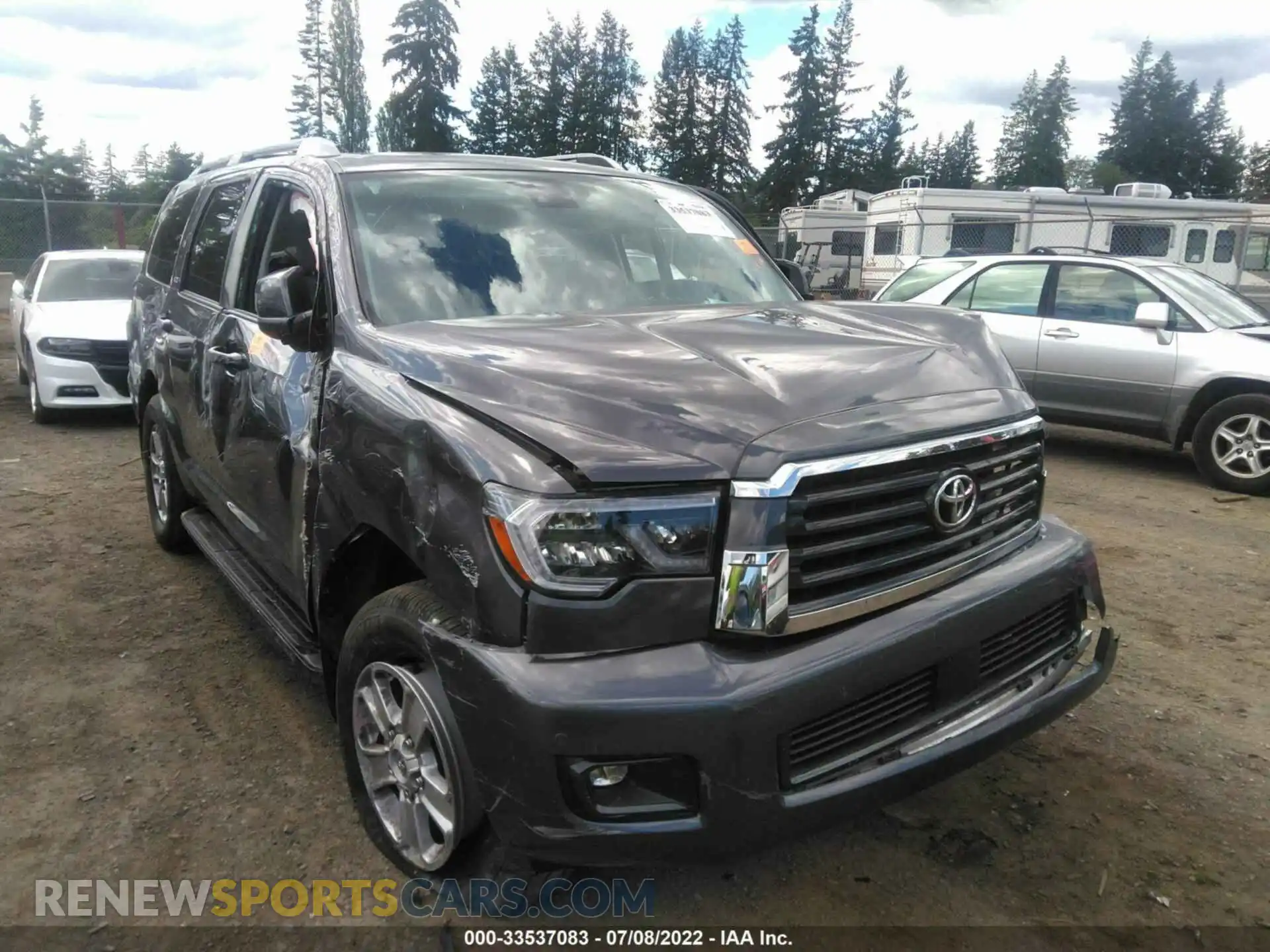 1 Photograph of a damaged car 5TDAY5B16MS183827 TOYOTA SEQUOIA 2021