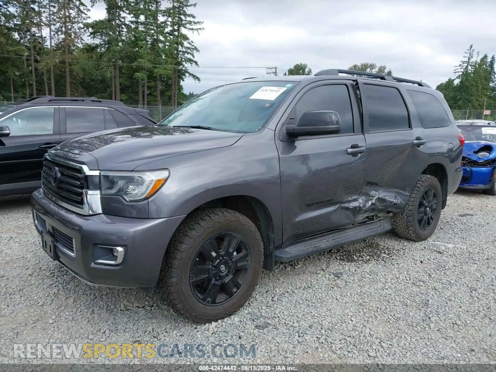 2 Photograph of a damaged car 5TDCY5B11MS182870 TOYOTA SEQUOIA 2021