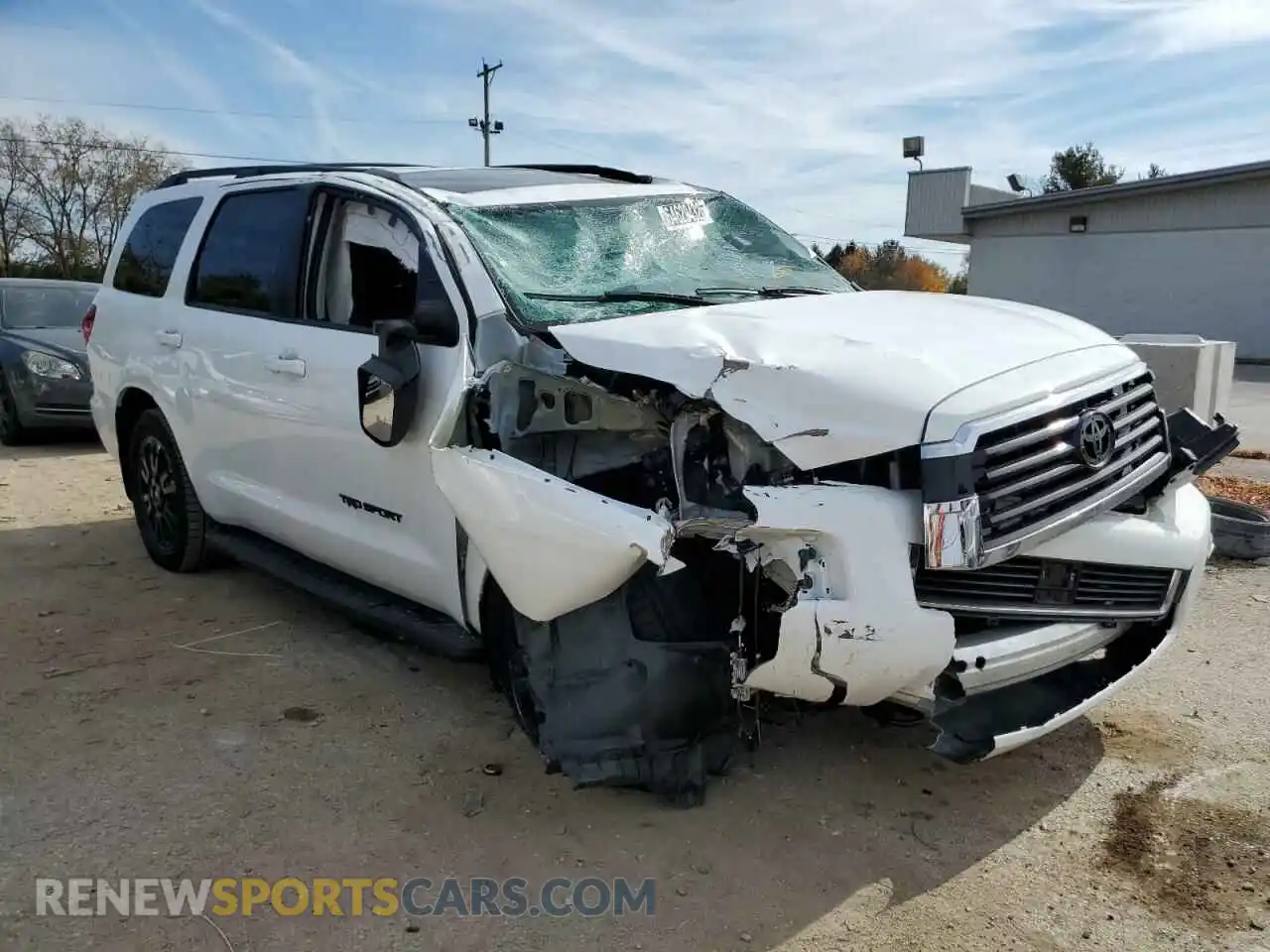 1 Photograph of a damaged car 5TDCY5B11MS184036 TOYOTA SEQUOIA 2021