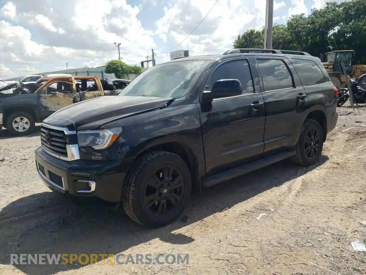 1 Photograph of a damaged car 5TDCY5B14MS185441 TOYOTA SEQUOIA 2021