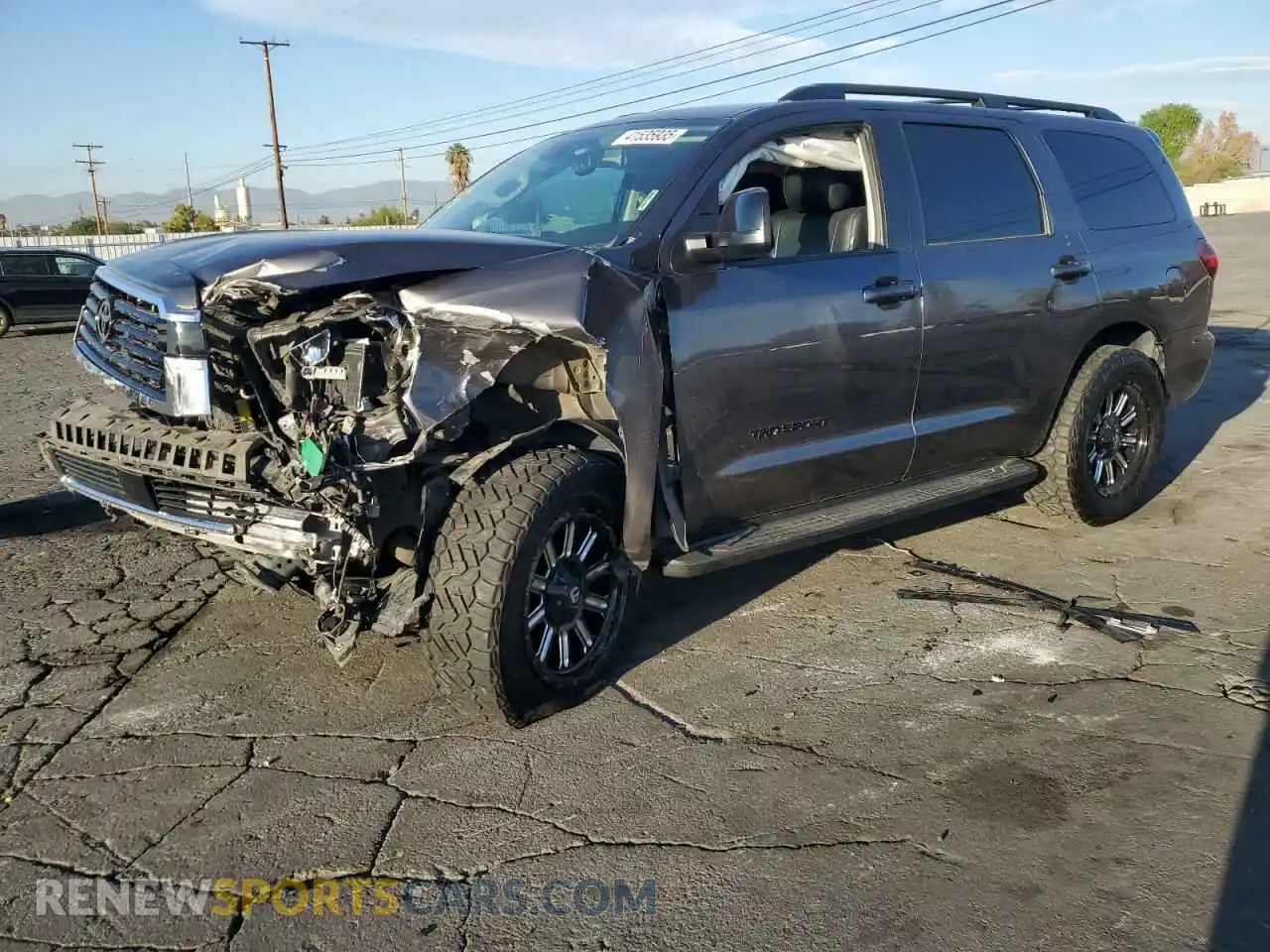 1 Photograph of a damaged car 5TDCY5B19MS184074 TOYOTA SEQUOIA 2021