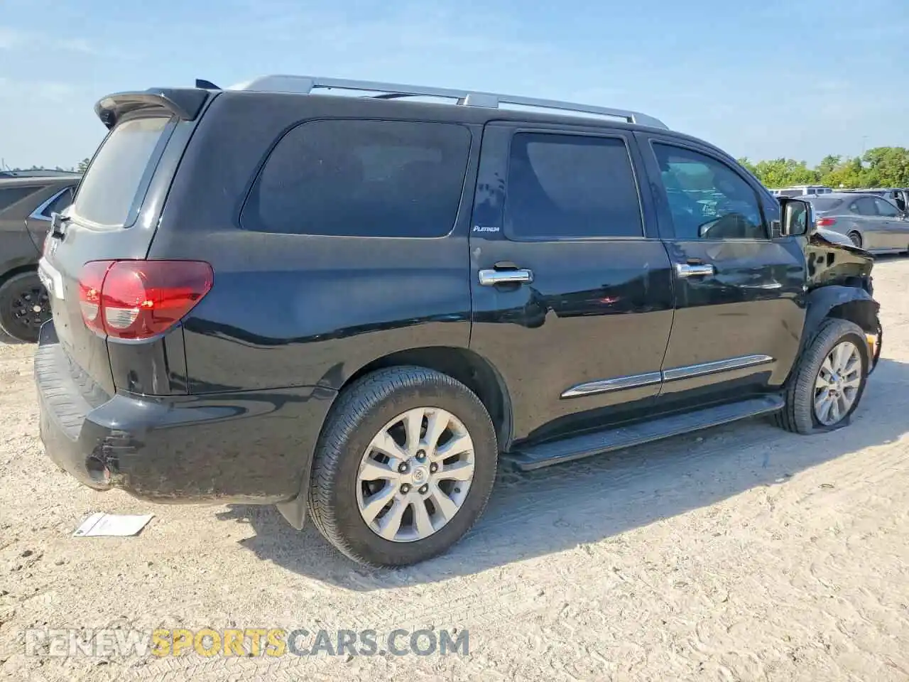 3 fotografías del automóvil dañado 5TDGY5B15MS184770 TOYOTA SEQUOIA 2021