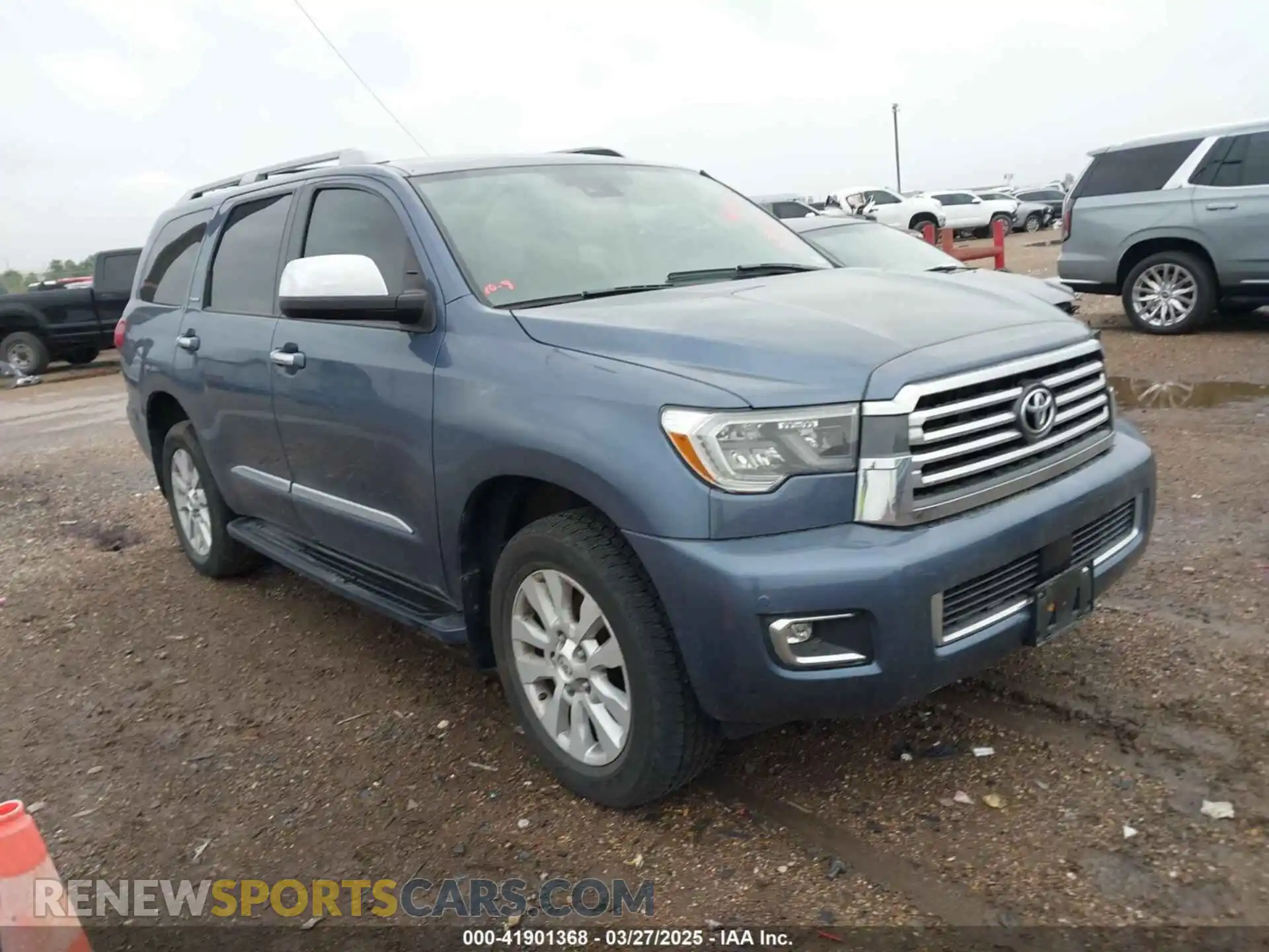 1 Photograph of a damaged car 5TDGY5B19MS183802 TOYOTA SEQUOIA 2021