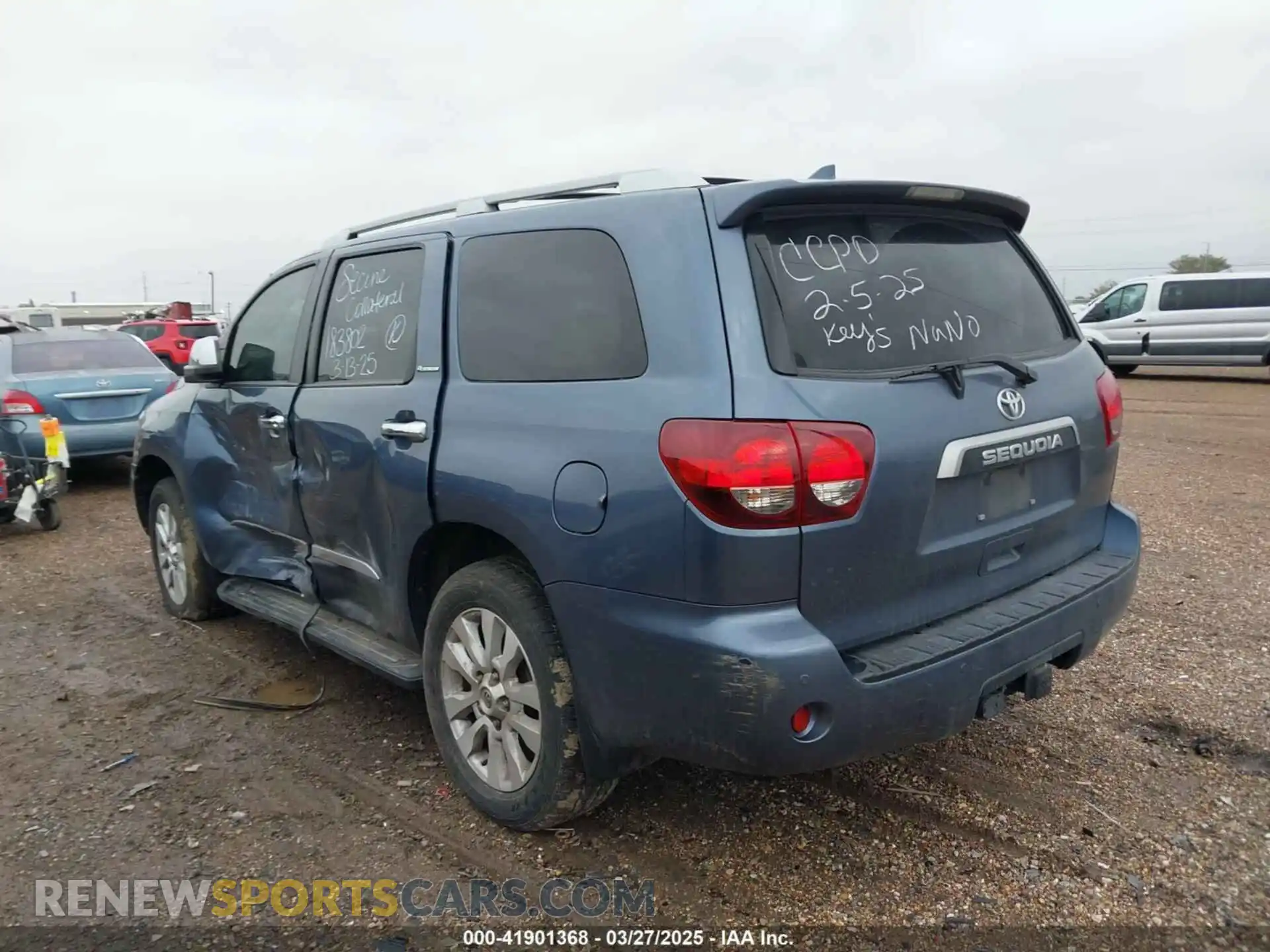 3 Photograph of a damaged car 5TDGY5B19MS183802 TOYOTA SEQUOIA 2021