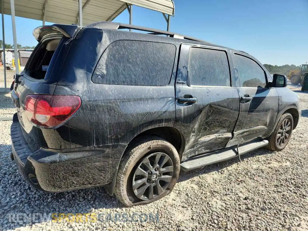 3 Photograph of a damaged car 5TDHY5A19MS076190 TOYOTA SEQUOIA 2021