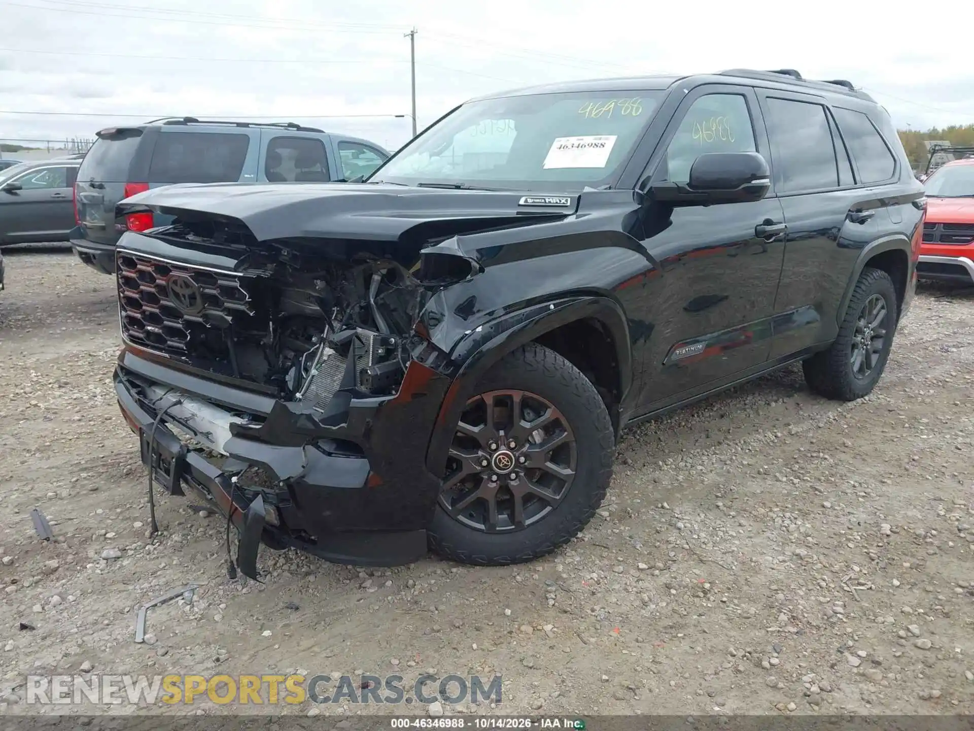 2 Photograph of a damaged car 7SVAAABA2PX004815 TOYOTA SEQUOIA 2023