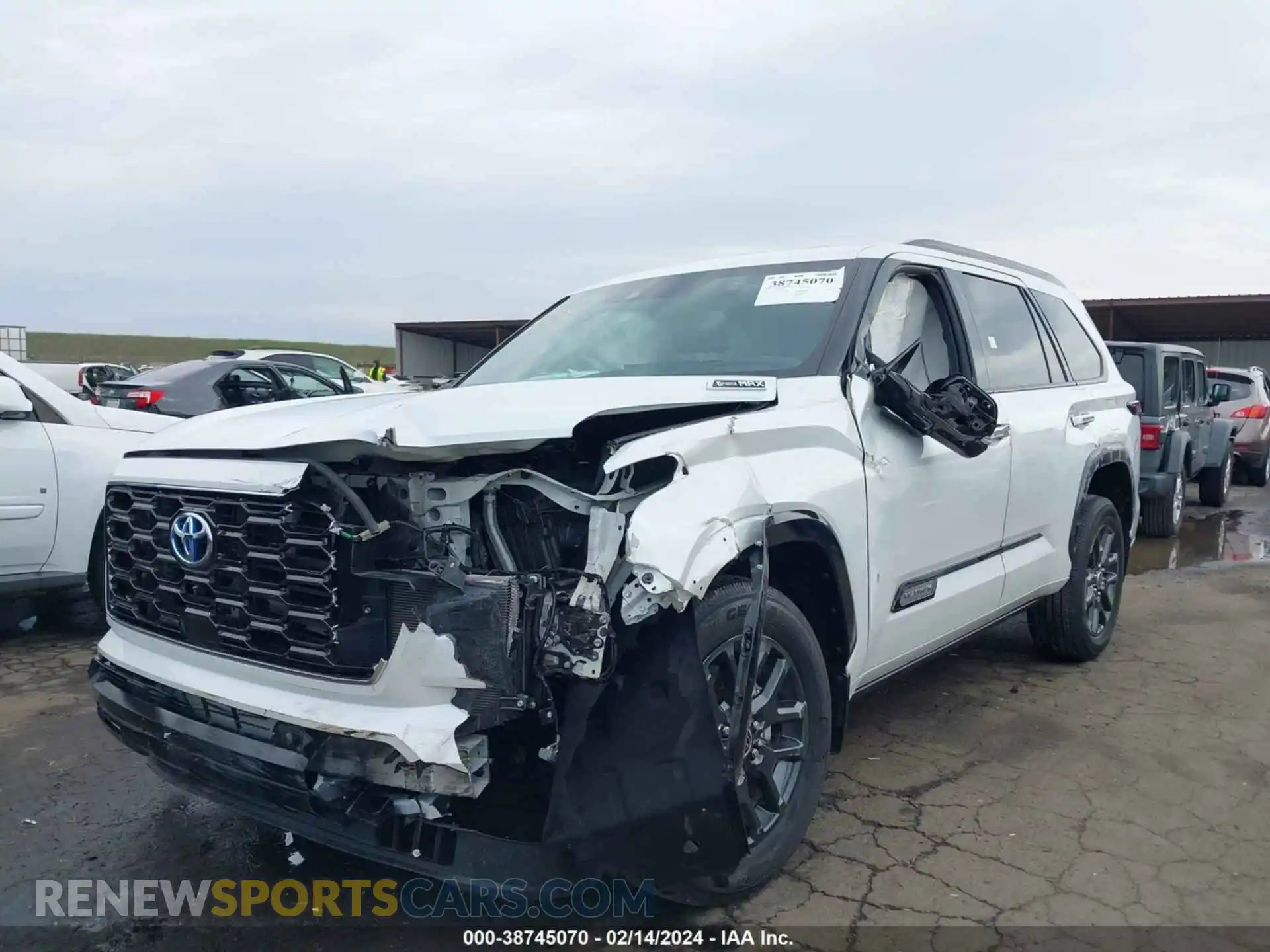 2 Photograph of a damaged car 7SVAAABA3PX006783 TOYOTA SEQUOIA 2023