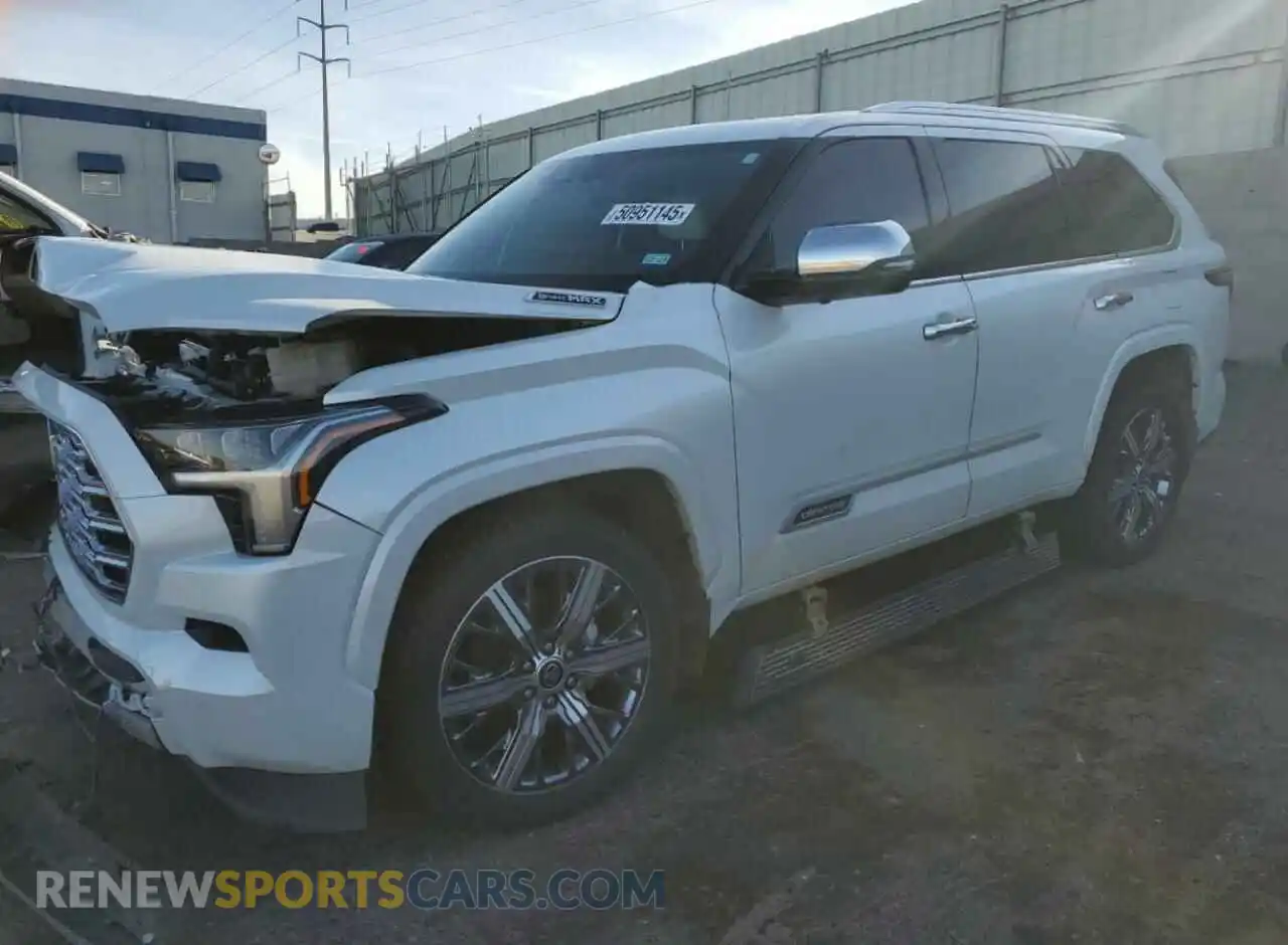1 Photograph of a damaged car 7SVAAABA5PX009474 TOYOTA SEQUOIA 2023