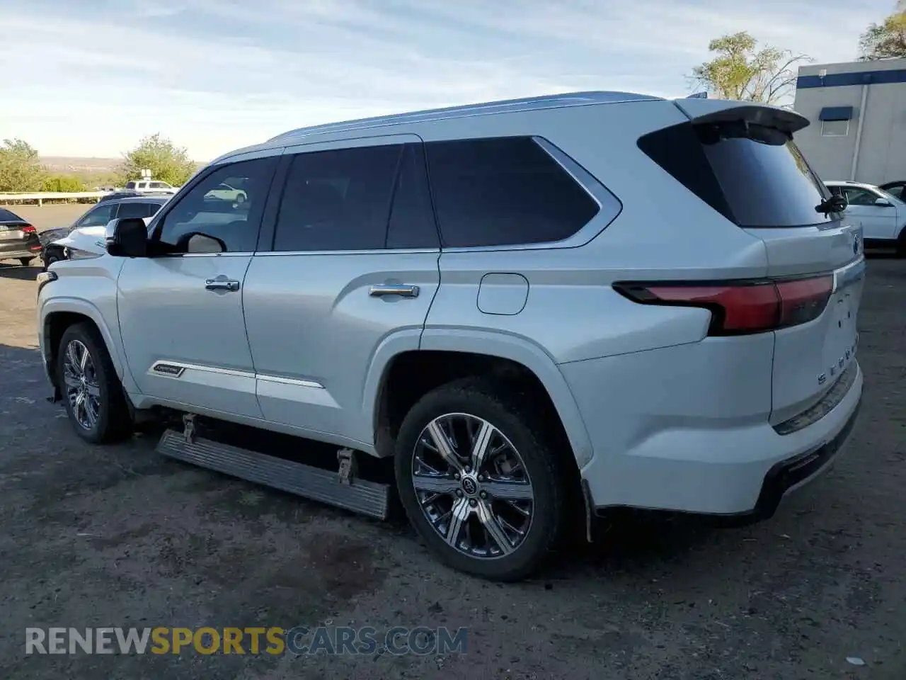 2 Photograph of a damaged car 7SVAAABA5PX009474 TOYOTA SEQUOIA 2023
