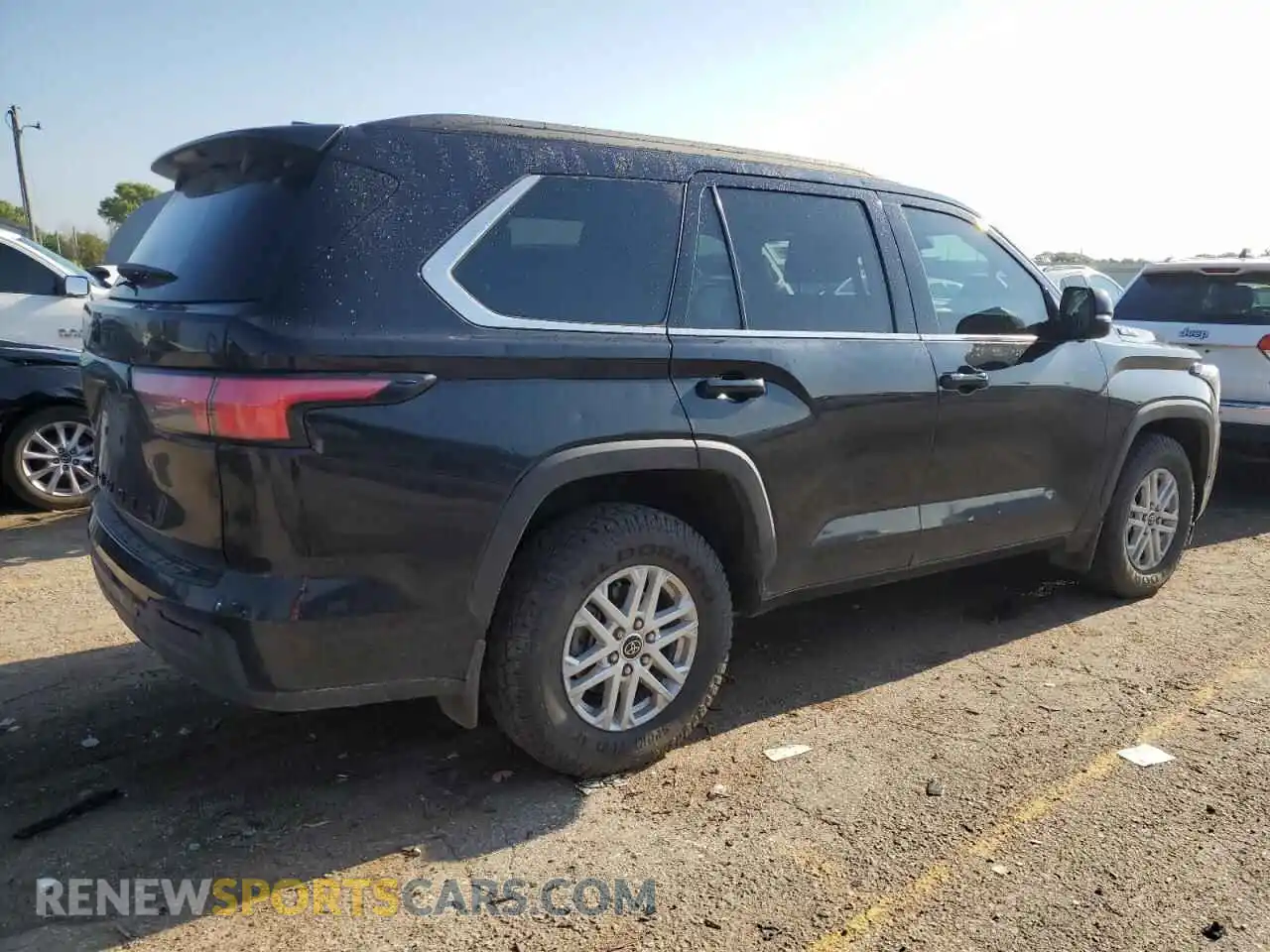 3 Photograph of a damaged car 7SVAAABA6PX004235 TOYOTA SEQUOIA 2023