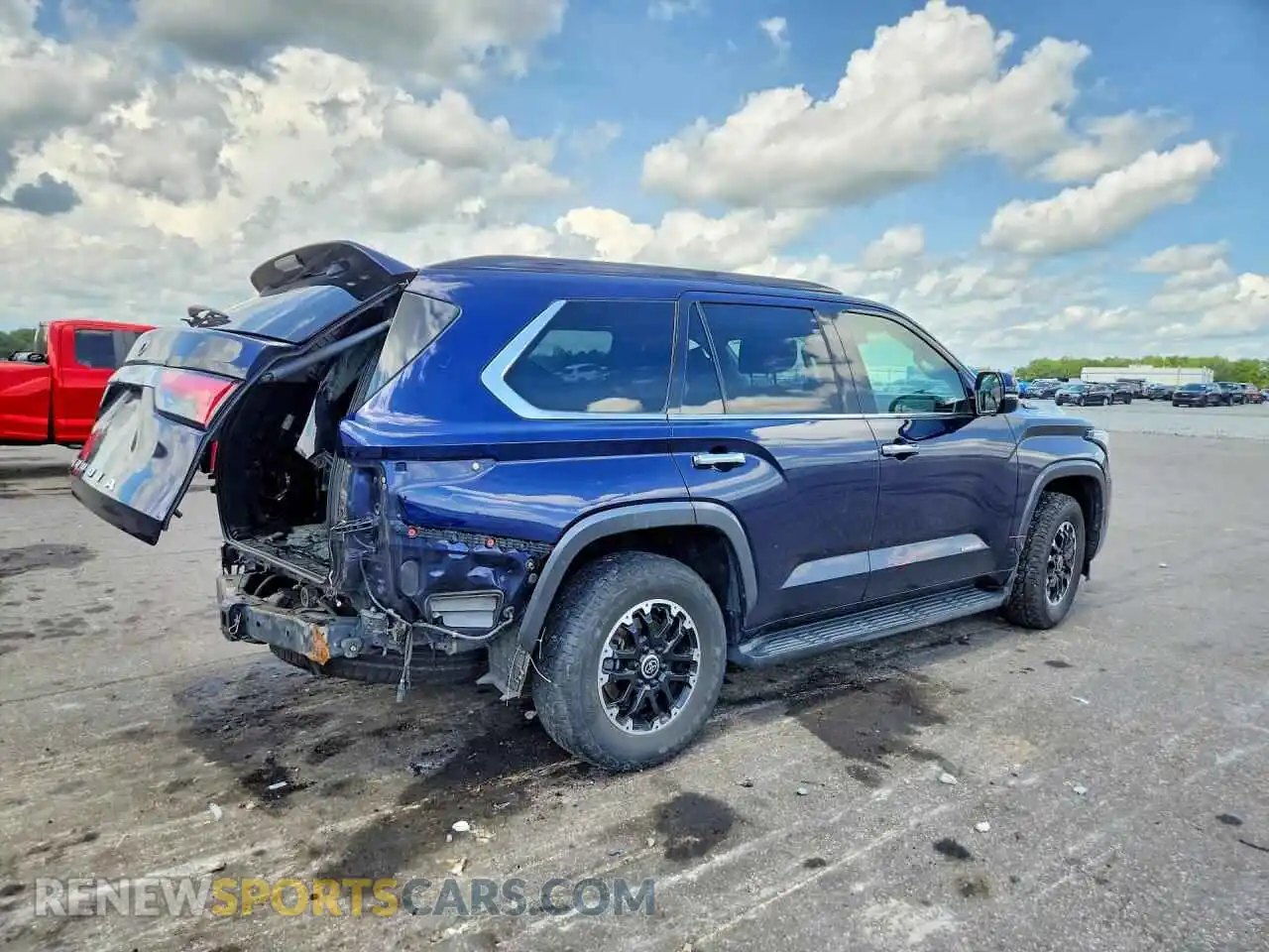 3 Photograph of a damaged car 7SVAAABA9PX002625 TOYOTA SEQUOIA 2023