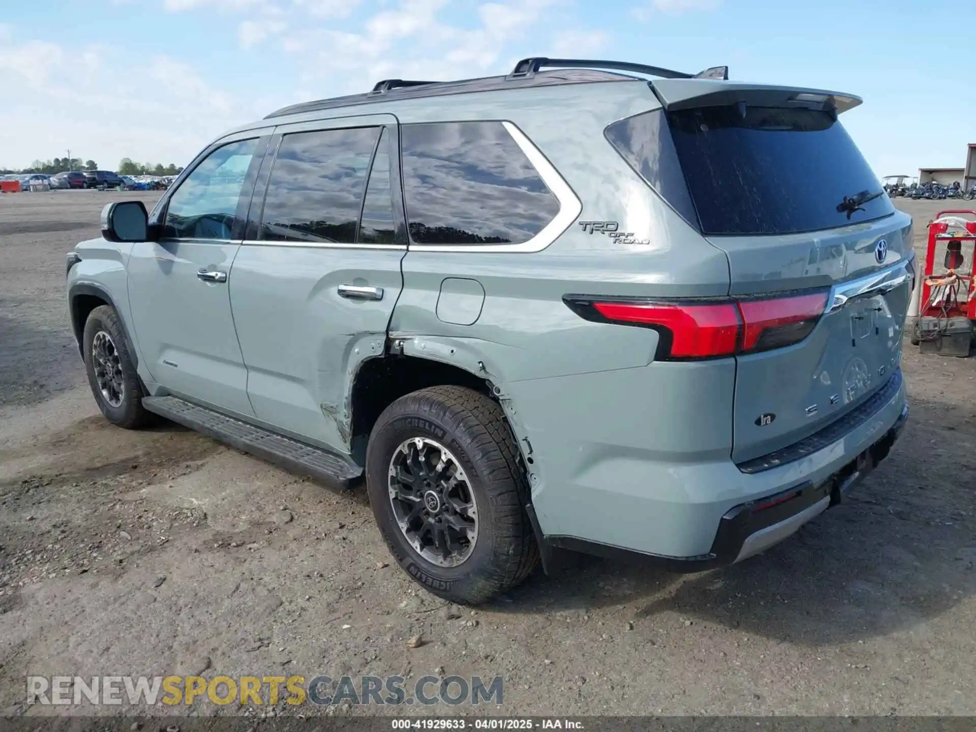 3 Photograph of a damaged car 7SVAAABA9PX004097 TOYOTA SEQUOIA 2023